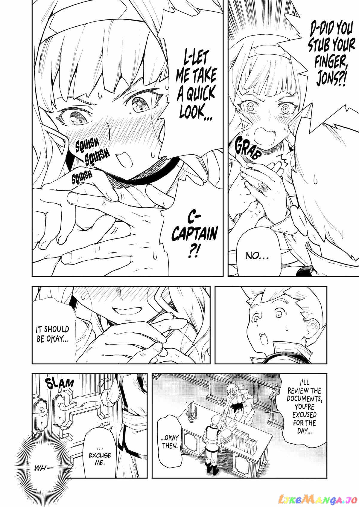 Even The Captain Knight, Miss Elf, Wants To Be A Maiden. chapter 13 - page 8