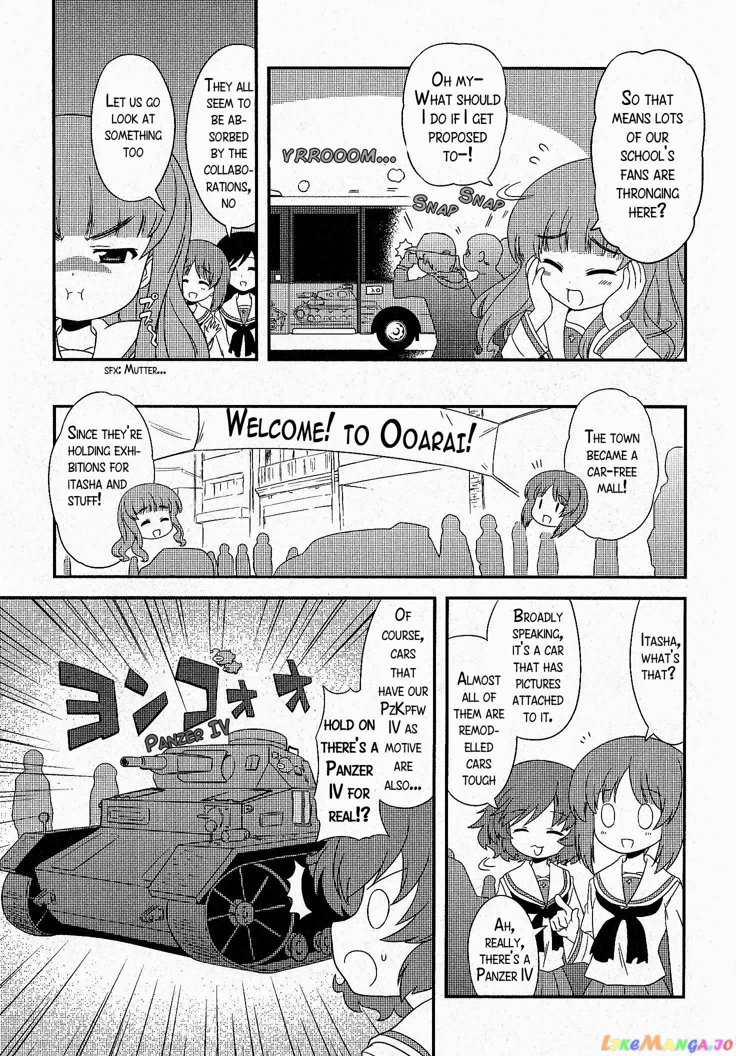 Girls Und Panzer Motto Love Love Sakusen Desu! chapter 15.5 - page 6