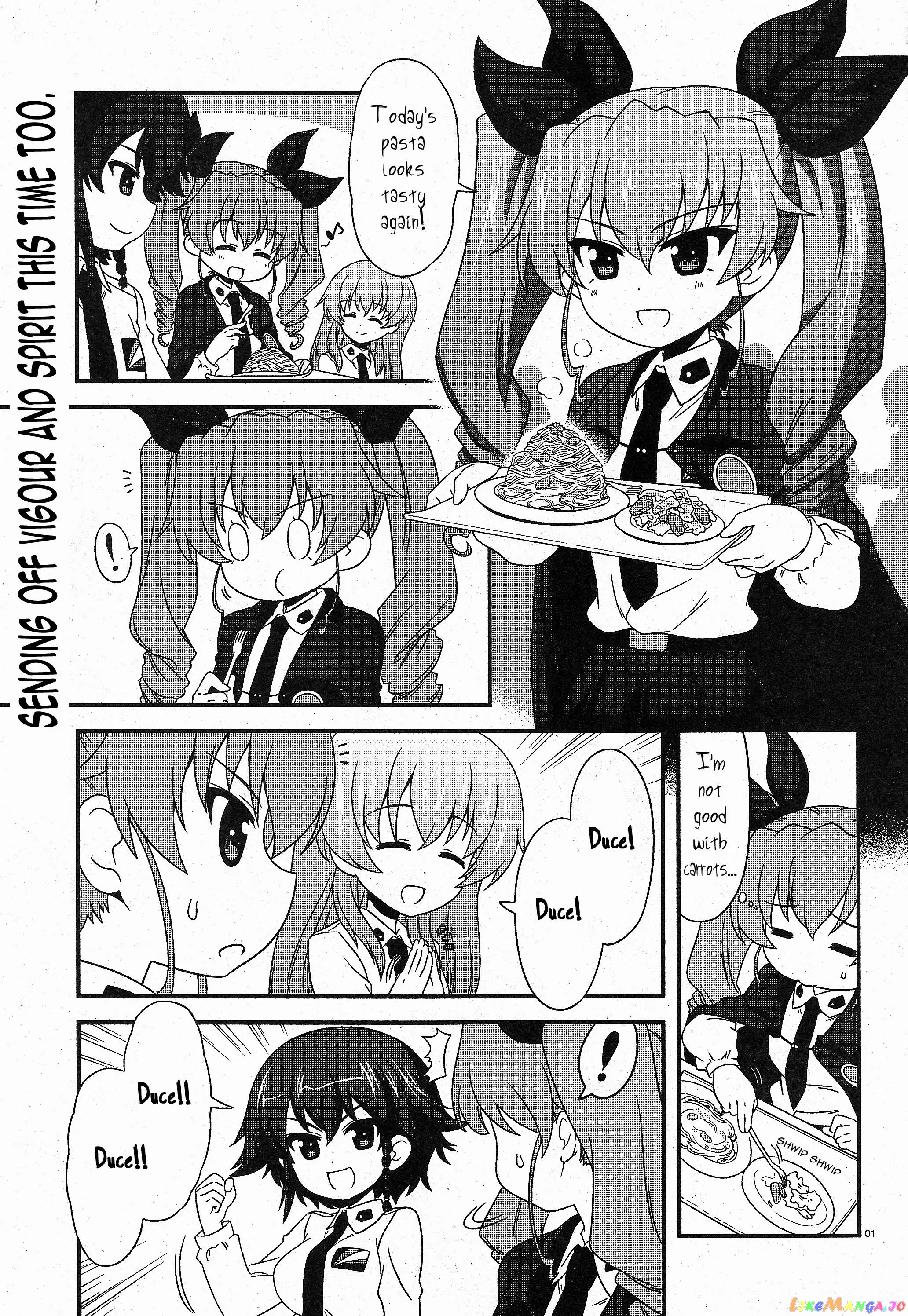 Girls Und Panzer Motto Love Love Sakusen Desu! chapter 16 - page 1