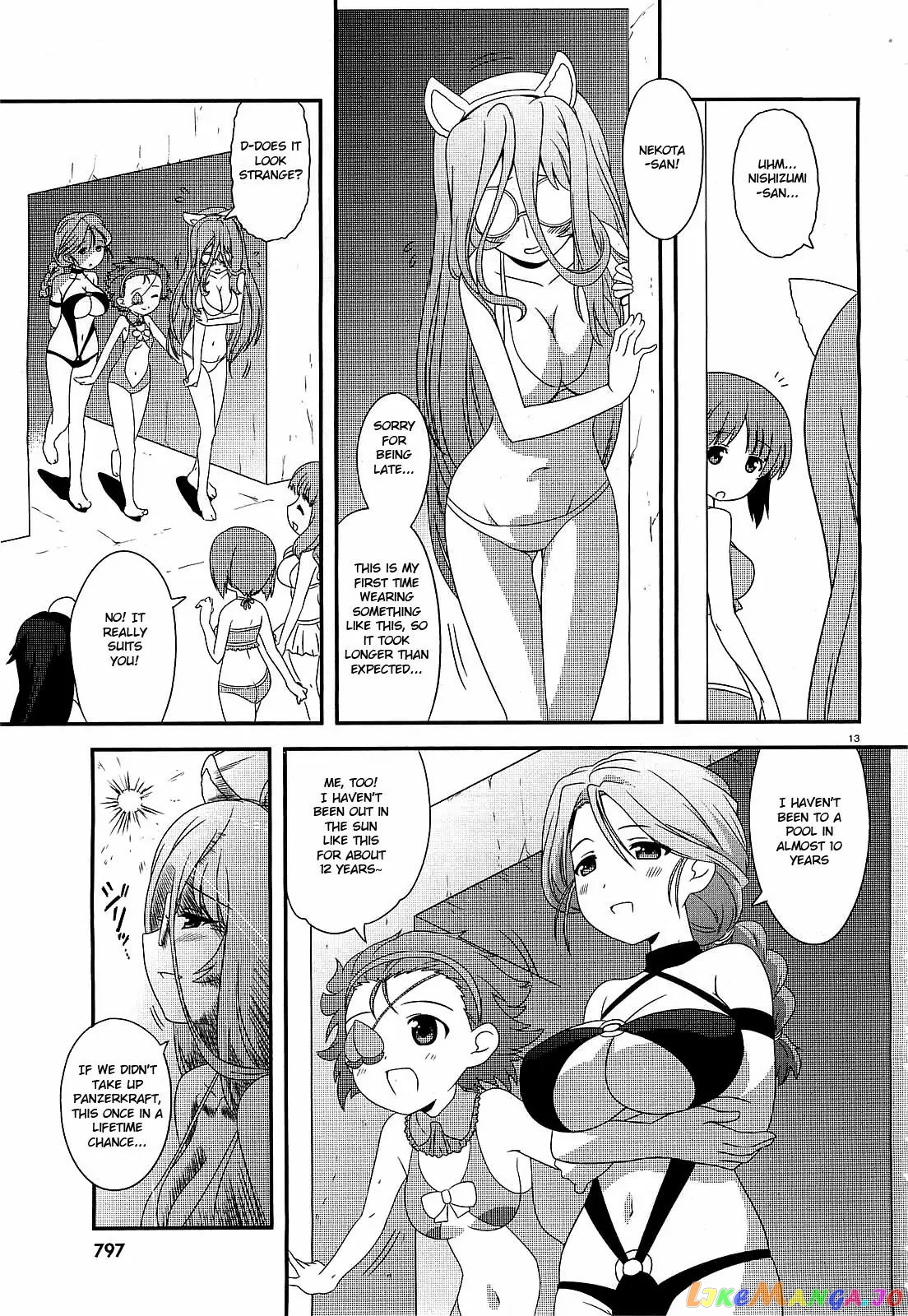 Girls Und Panzer Motto Love Love Sakusen Desu! chapter 3 - page 13