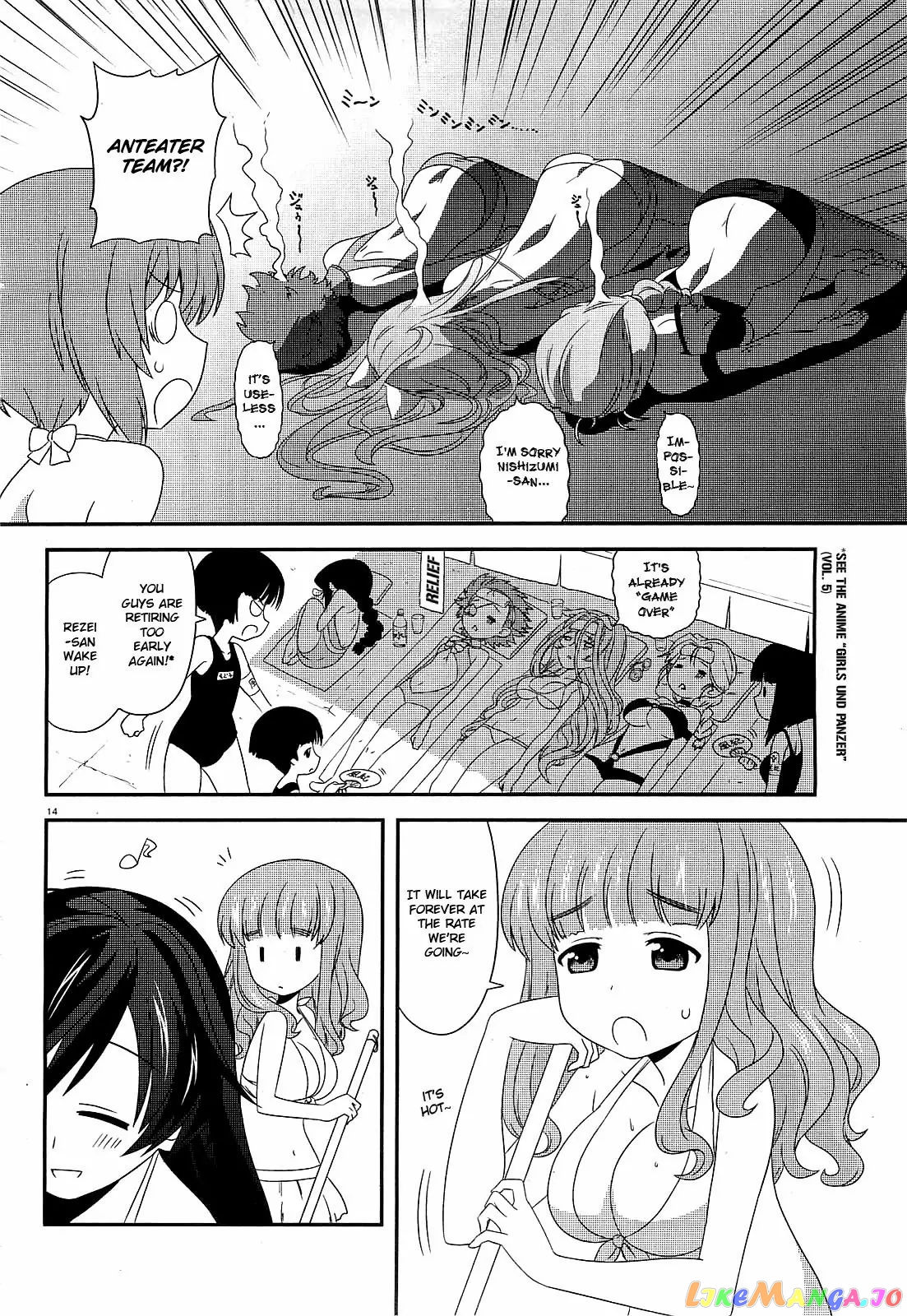 Girls Und Panzer Motto Love Love Sakusen Desu! chapter 3 - page 14