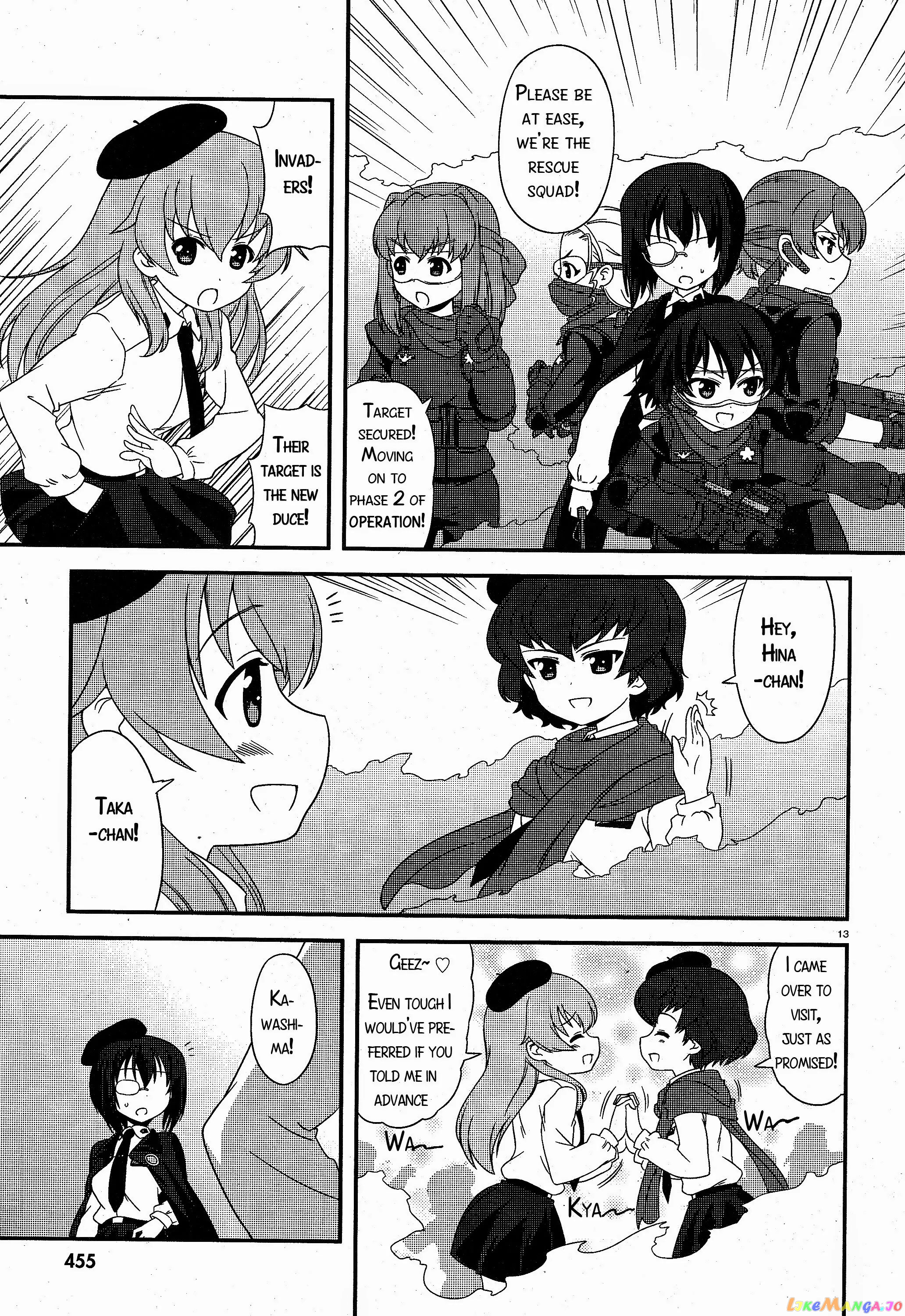 Girls Und Panzer Motto Love Love Sakusen Desu! chapter 17 - page 13