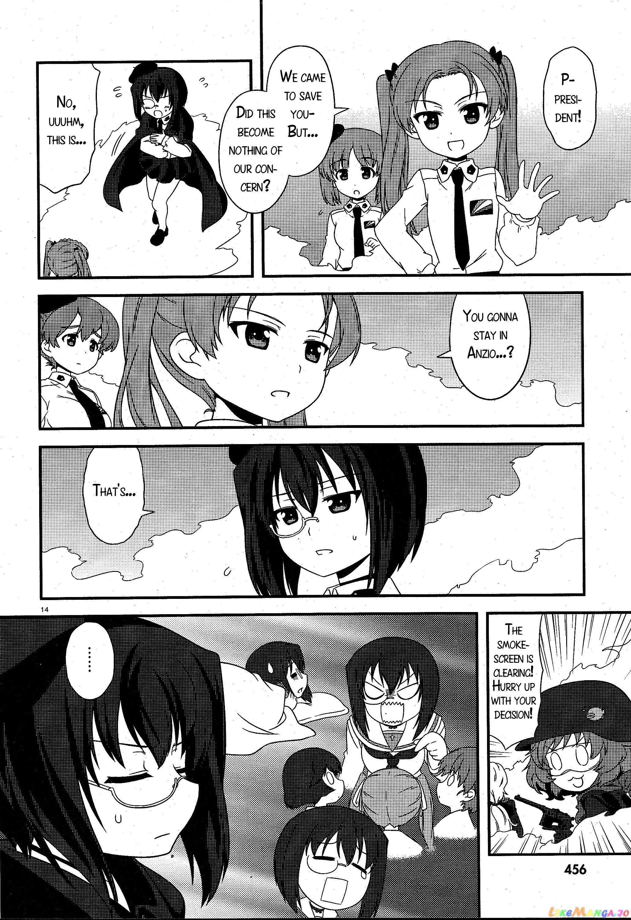 Girls Und Panzer Motto Love Love Sakusen Desu! chapter 17 - page 14