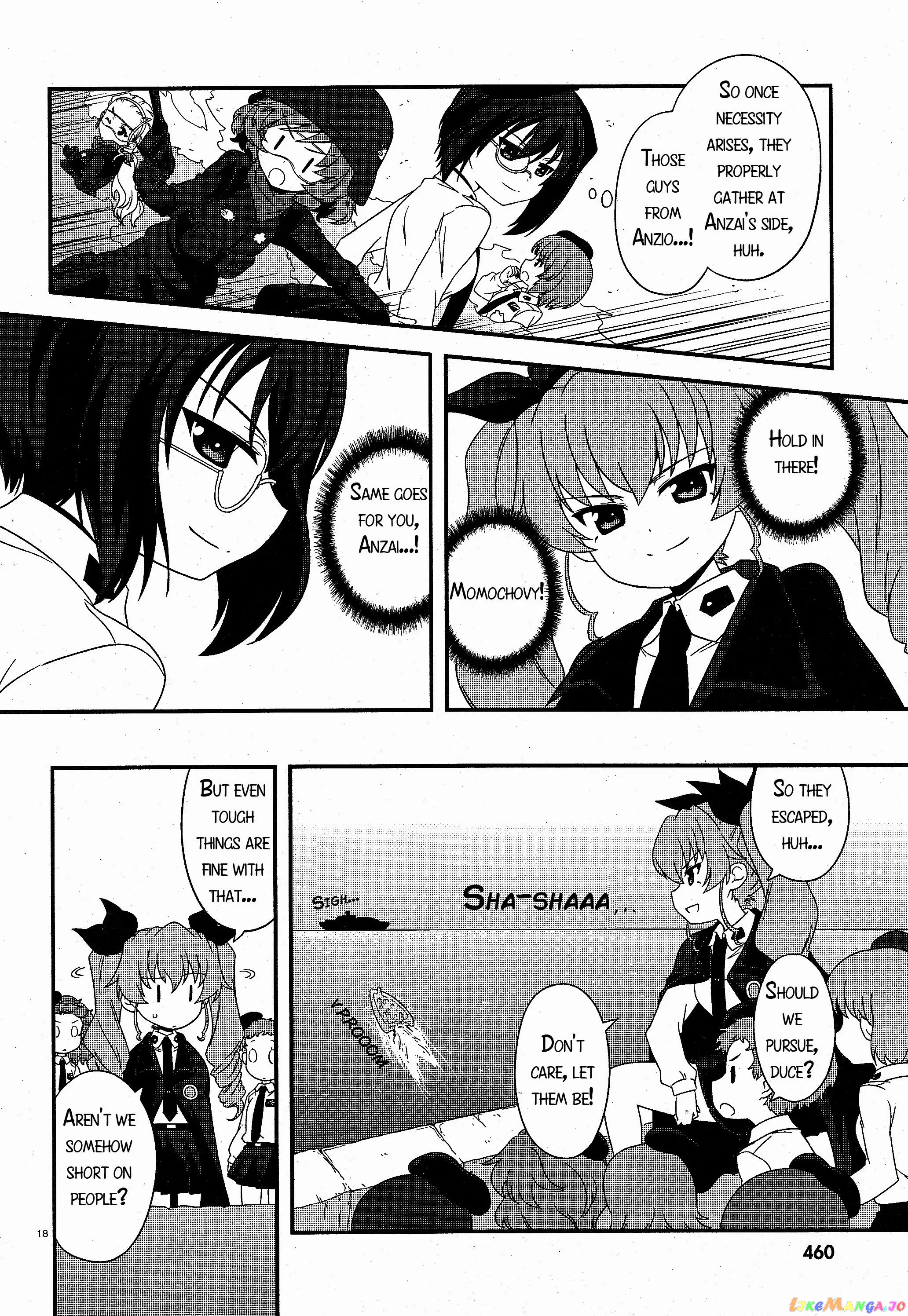 Girls Und Panzer Motto Love Love Sakusen Desu! chapter 17 - page 18