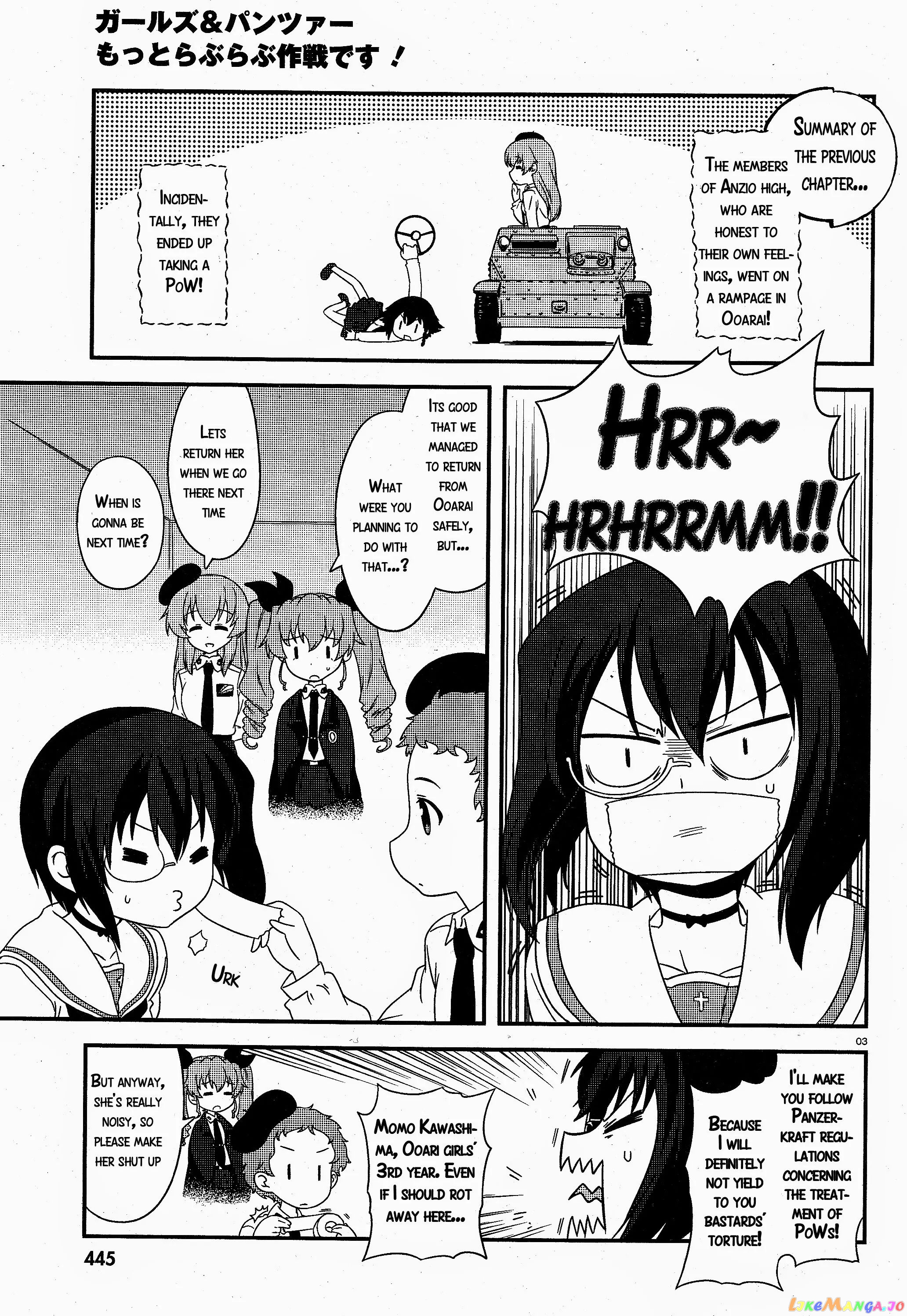 Girls Und Panzer Motto Love Love Sakusen Desu! chapter 17 - page 3