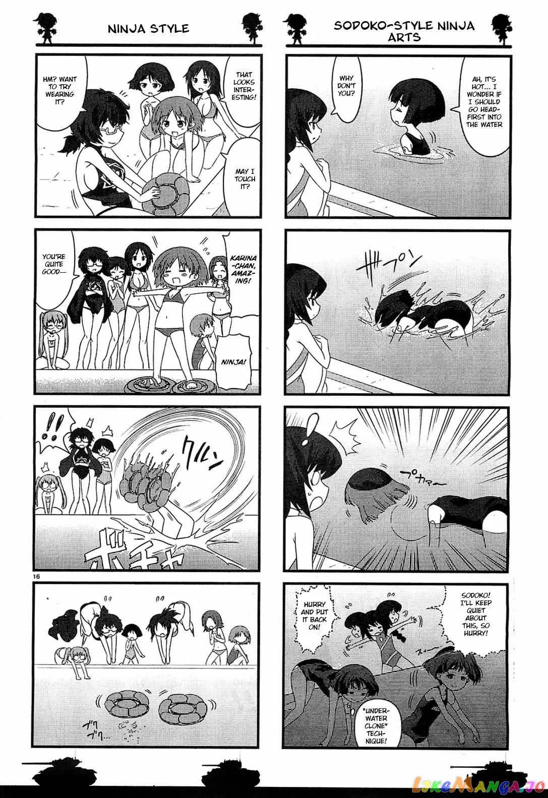 Girls Und Panzer Motto Love Love Sakusen Desu! chapter 4 - page 16