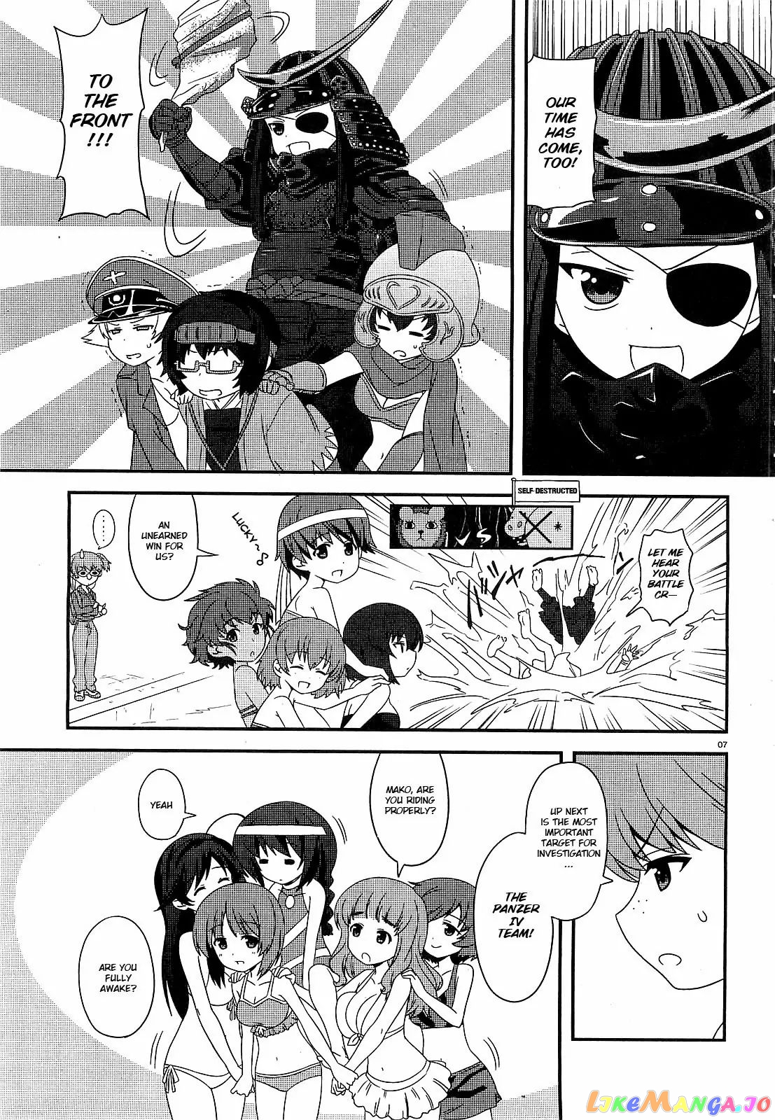 Girls Und Panzer Motto Love Love Sakusen Desu! chapter 4 - page 7