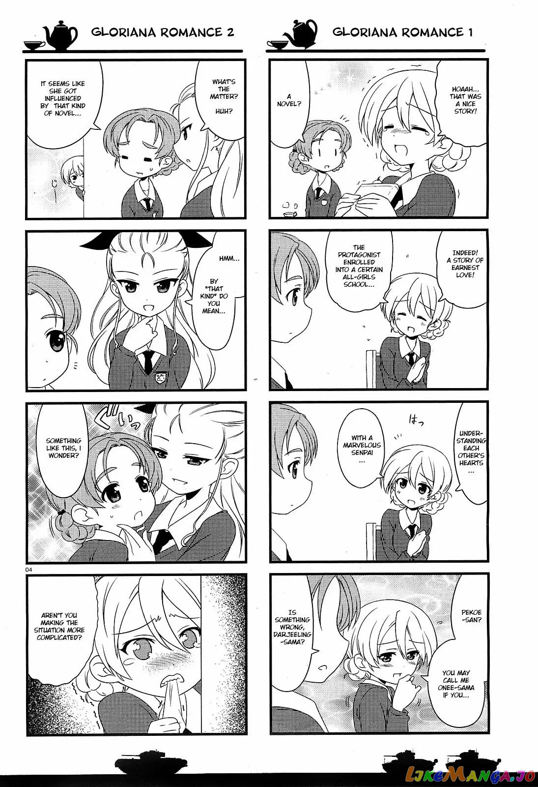 Girls Und Panzer Motto Love Love Sakusen Desu! chapter 5 - page 4