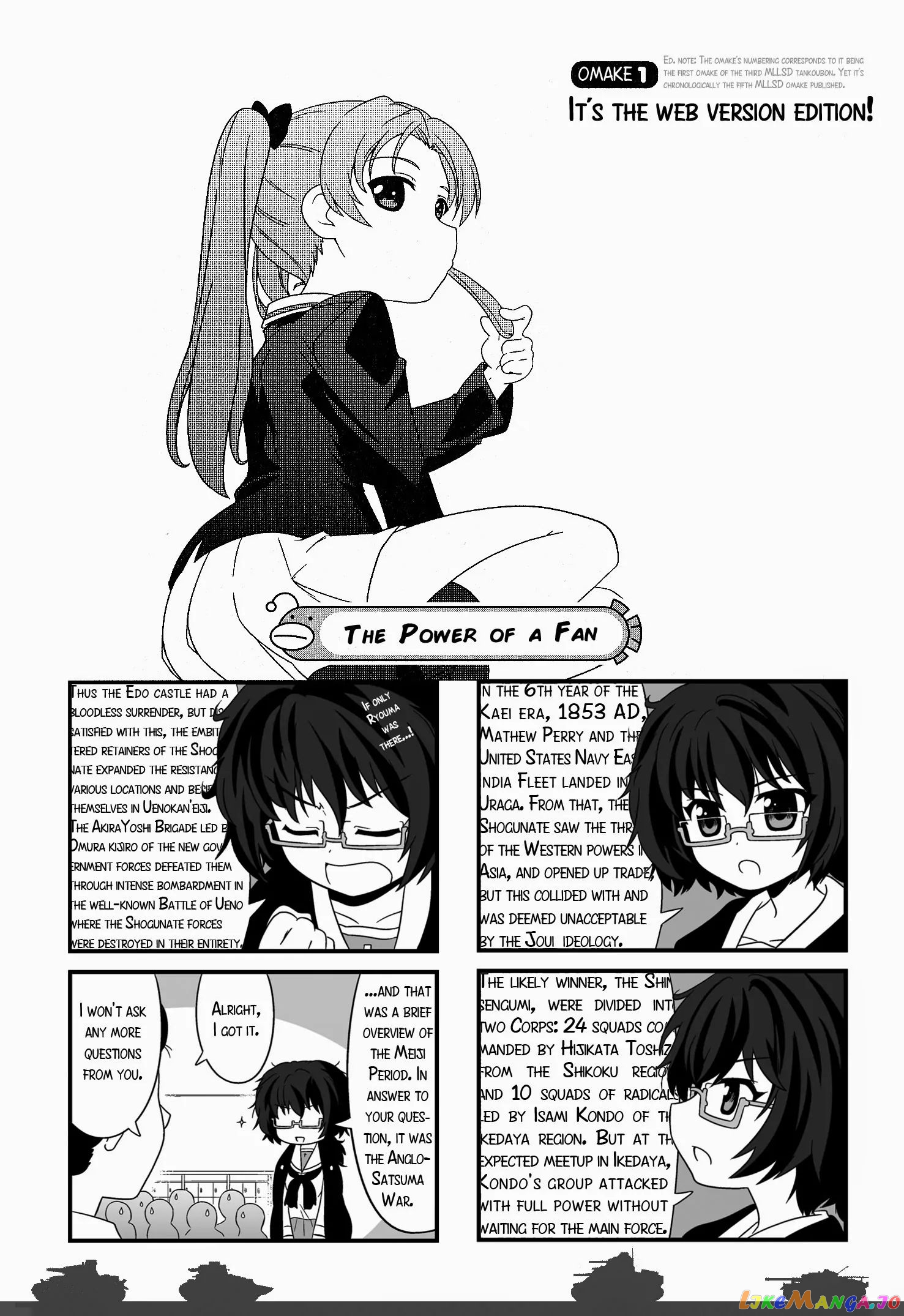 Girls Und Panzer Motto Love Love Sakusen Desu! chapter 19.1 - page 1