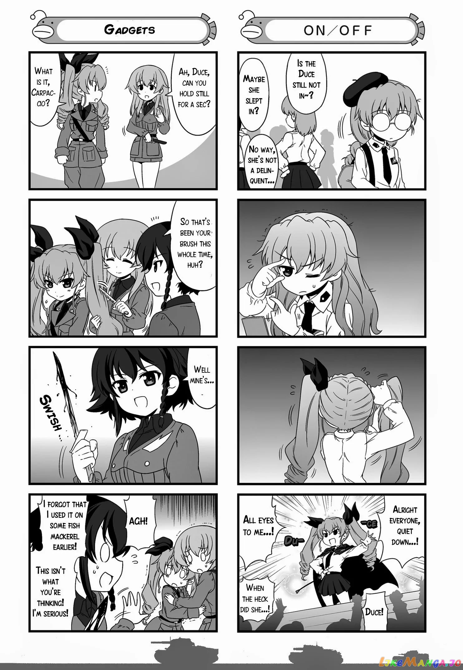 Girls Und Panzer Motto Love Love Sakusen Desu! chapter 19.1 - page 12