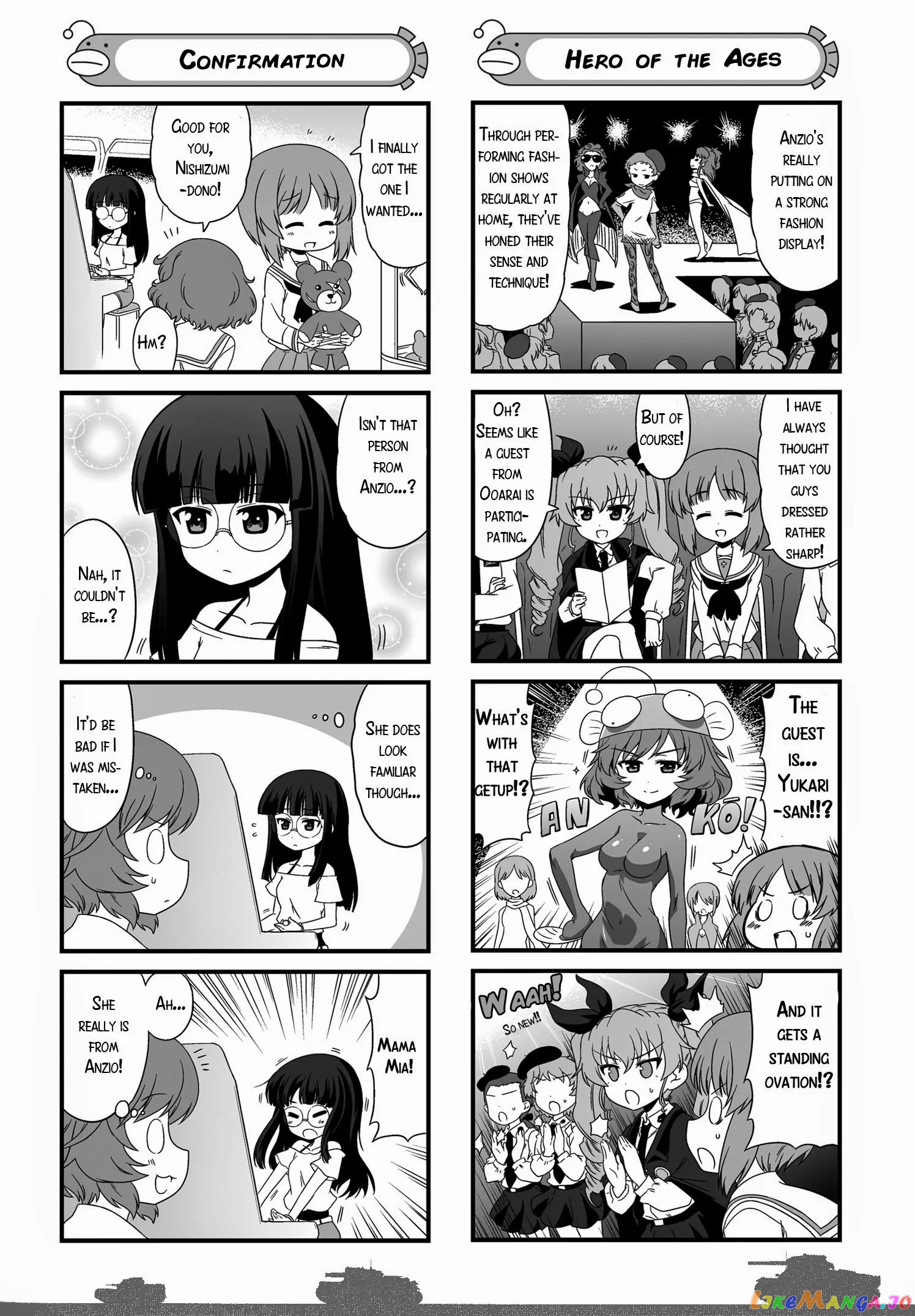 Girls Und Panzer Motto Love Love Sakusen Desu! chapter 19.1 - page 14