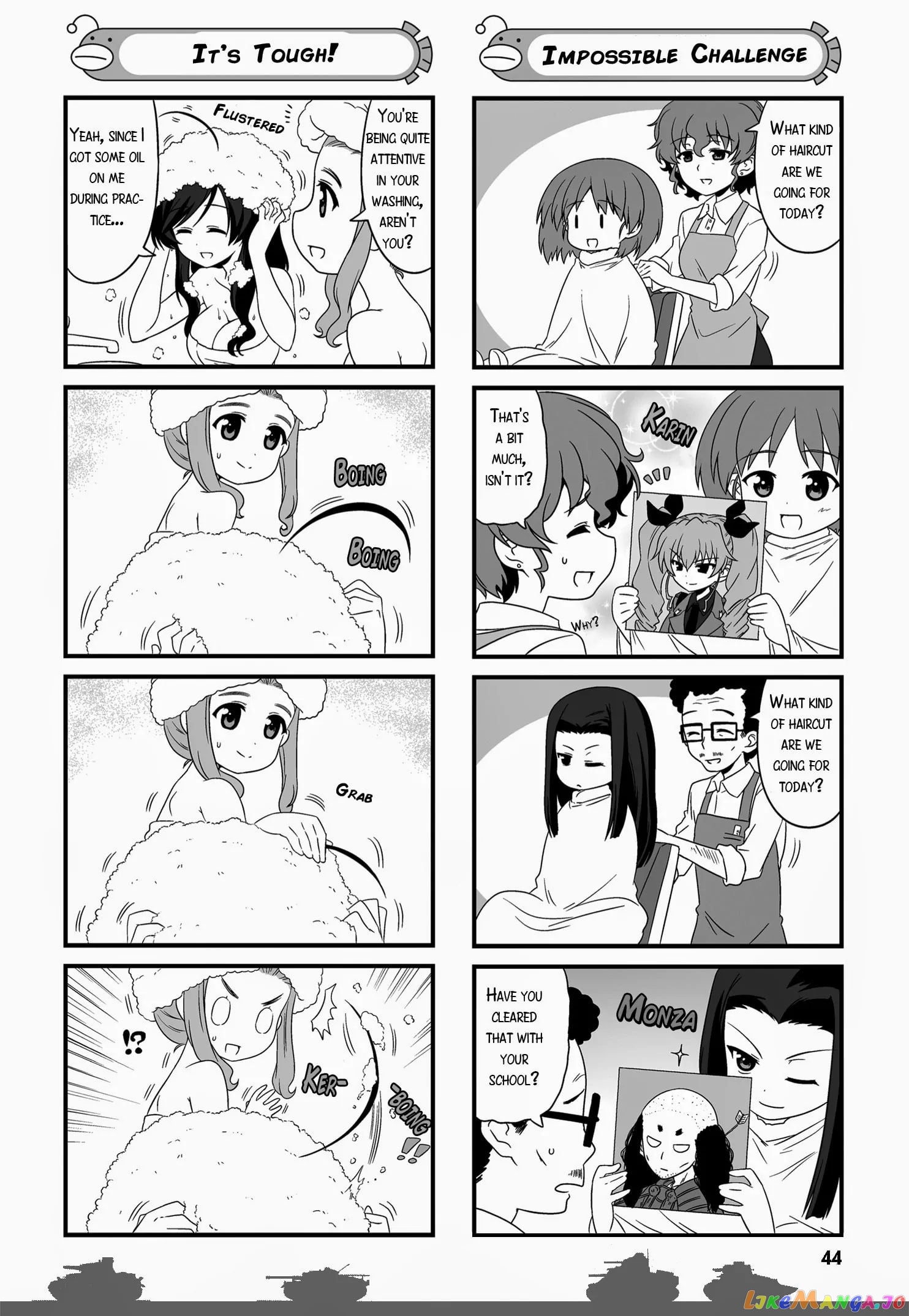 Girls Und Panzer Motto Love Love Sakusen Desu! chapter 19.1 - page 4