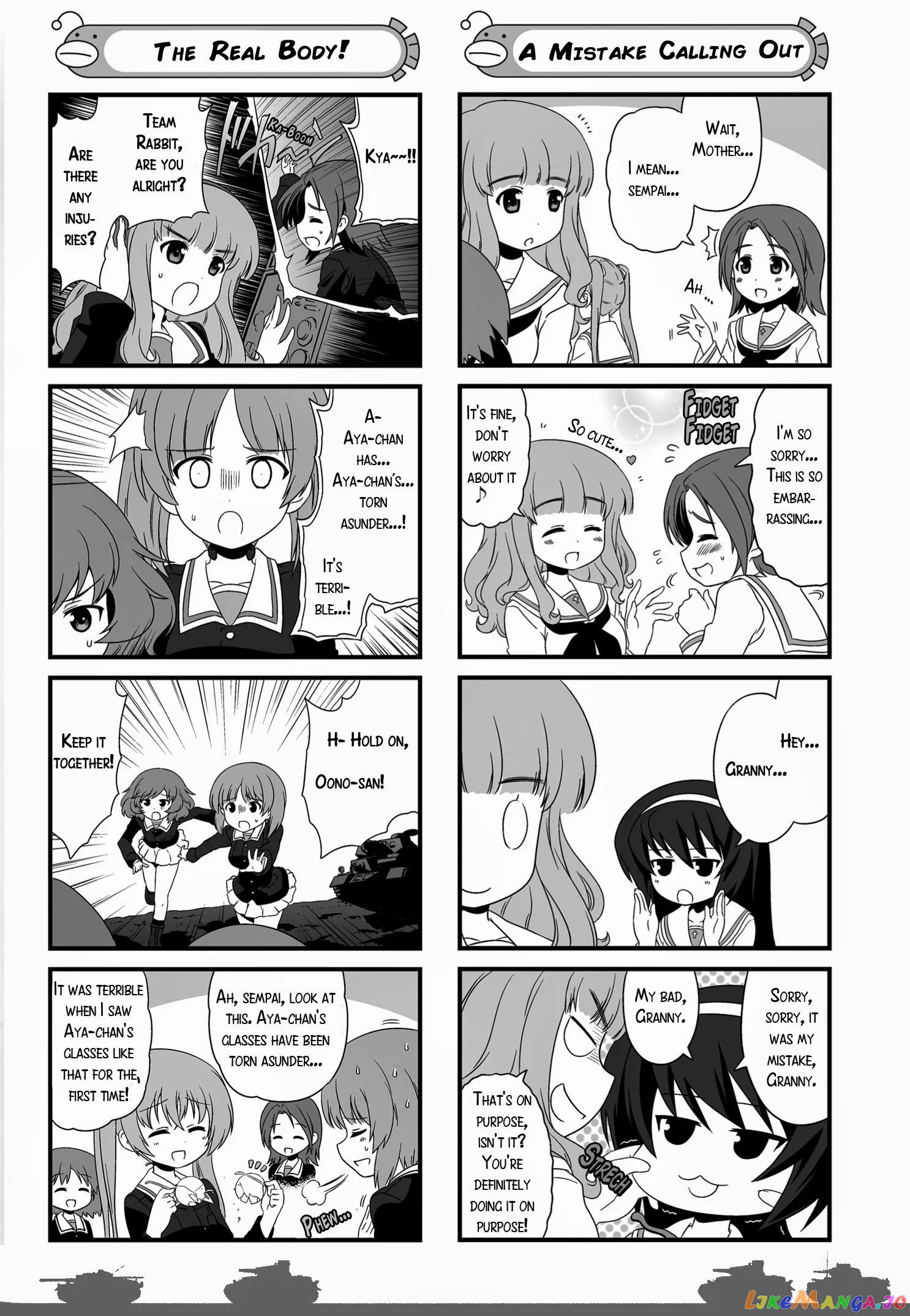 Girls Und Panzer Motto Love Love Sakusen Desu! chapter 19.1 - page 6