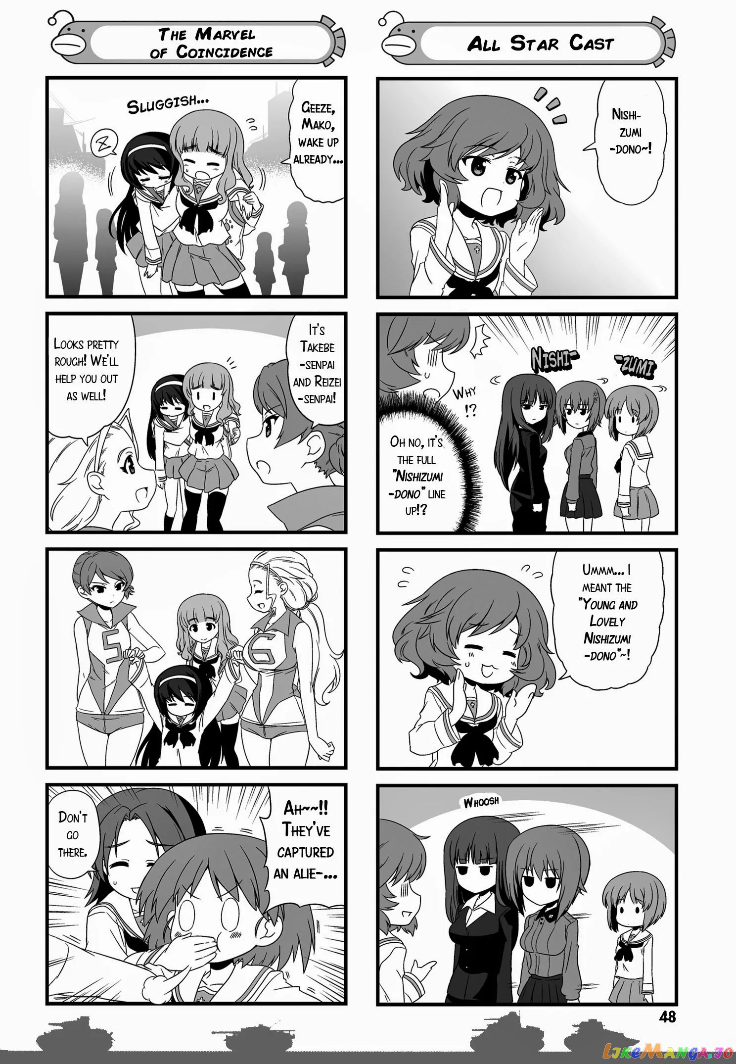 Girls Und Panzer Motto Love Love Sakusen Desu! chapter 19.1 - page 8
