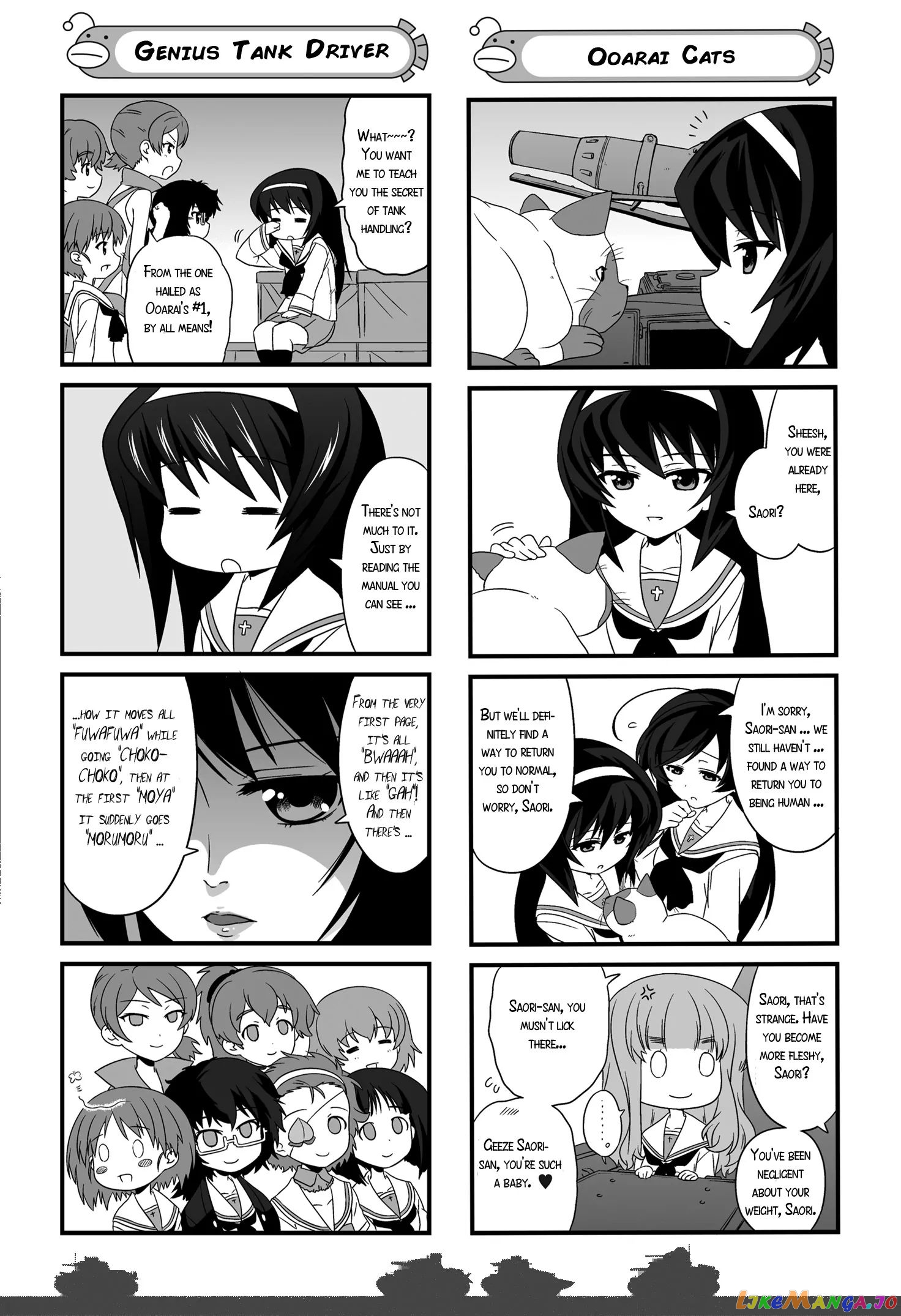Girls Und Panzer Motto Love Love Sakusen Desu! chapter 5.5 - page 3