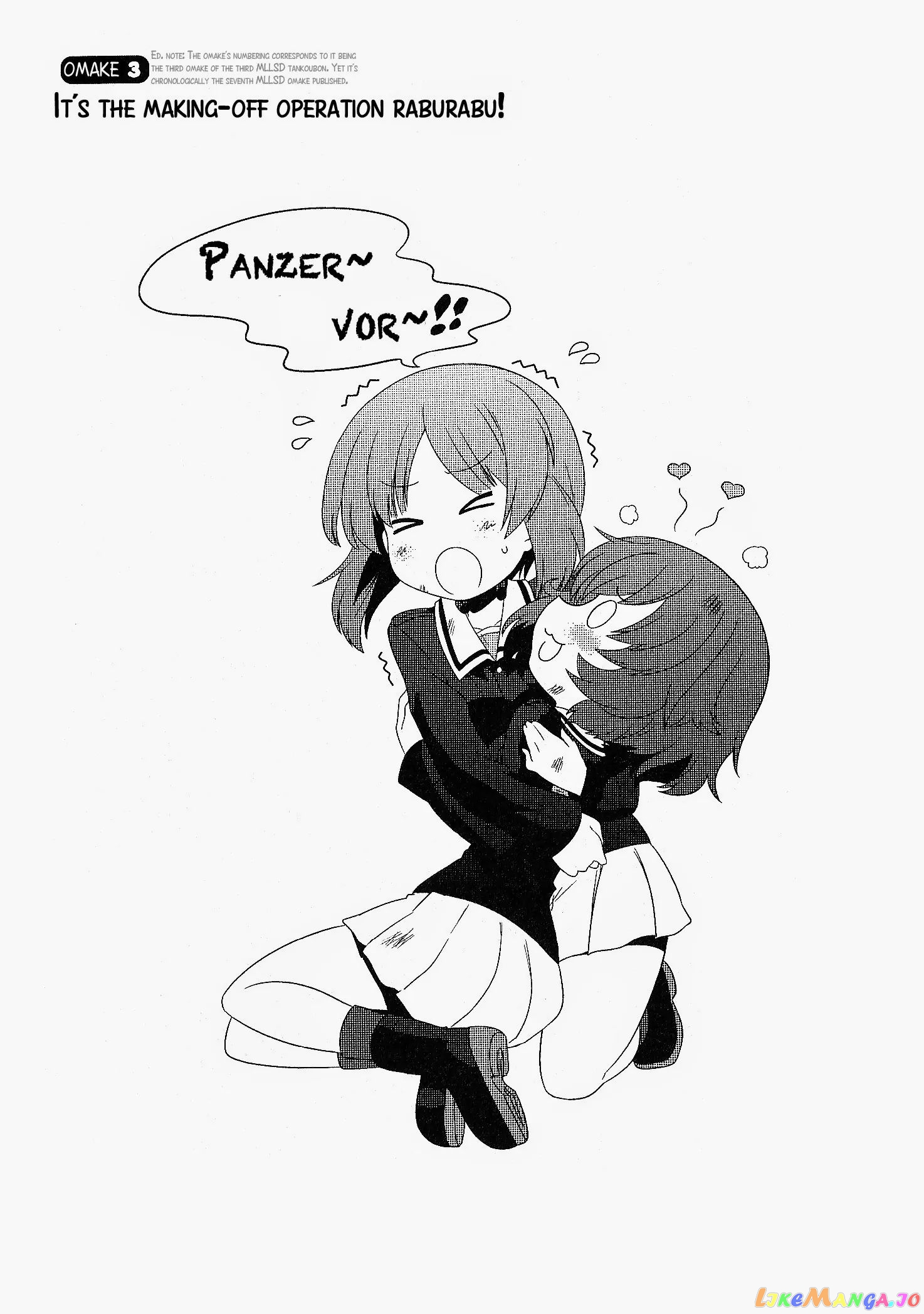 Girls Und Panzer Motto Love Love Sakusen Desu! chapter 19.2 - page 1