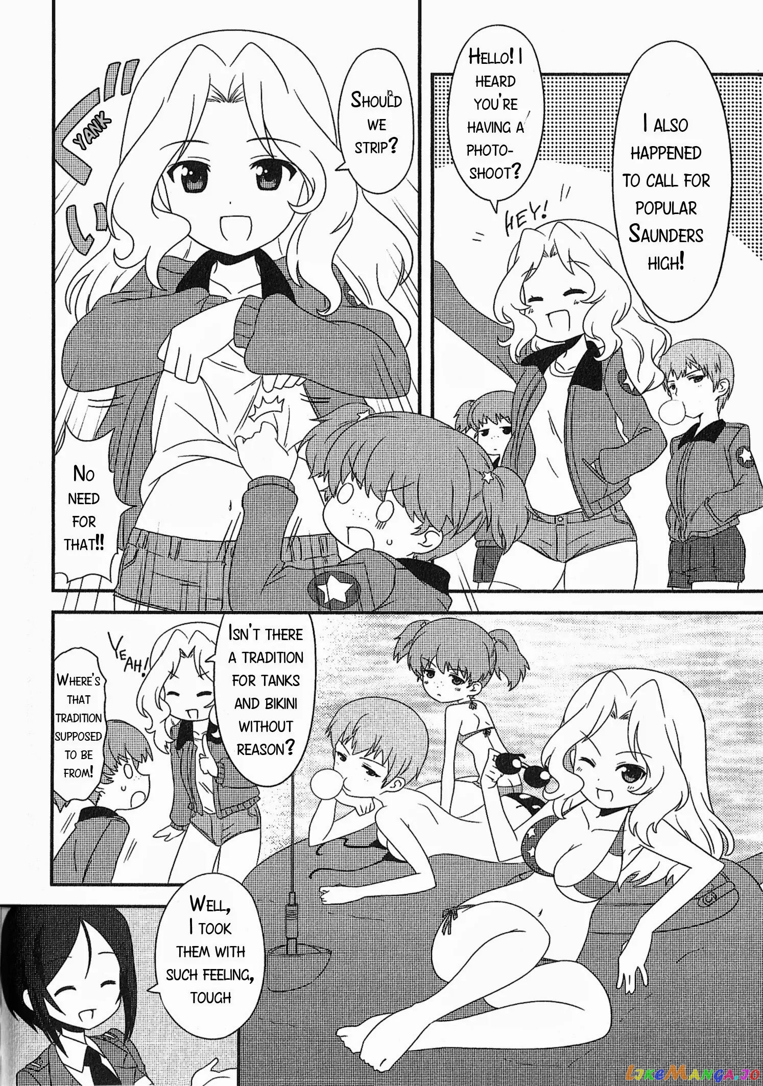 Girls Und Panzer Motto Love Love Sakusen Desu! chapter 19.2 - page 6