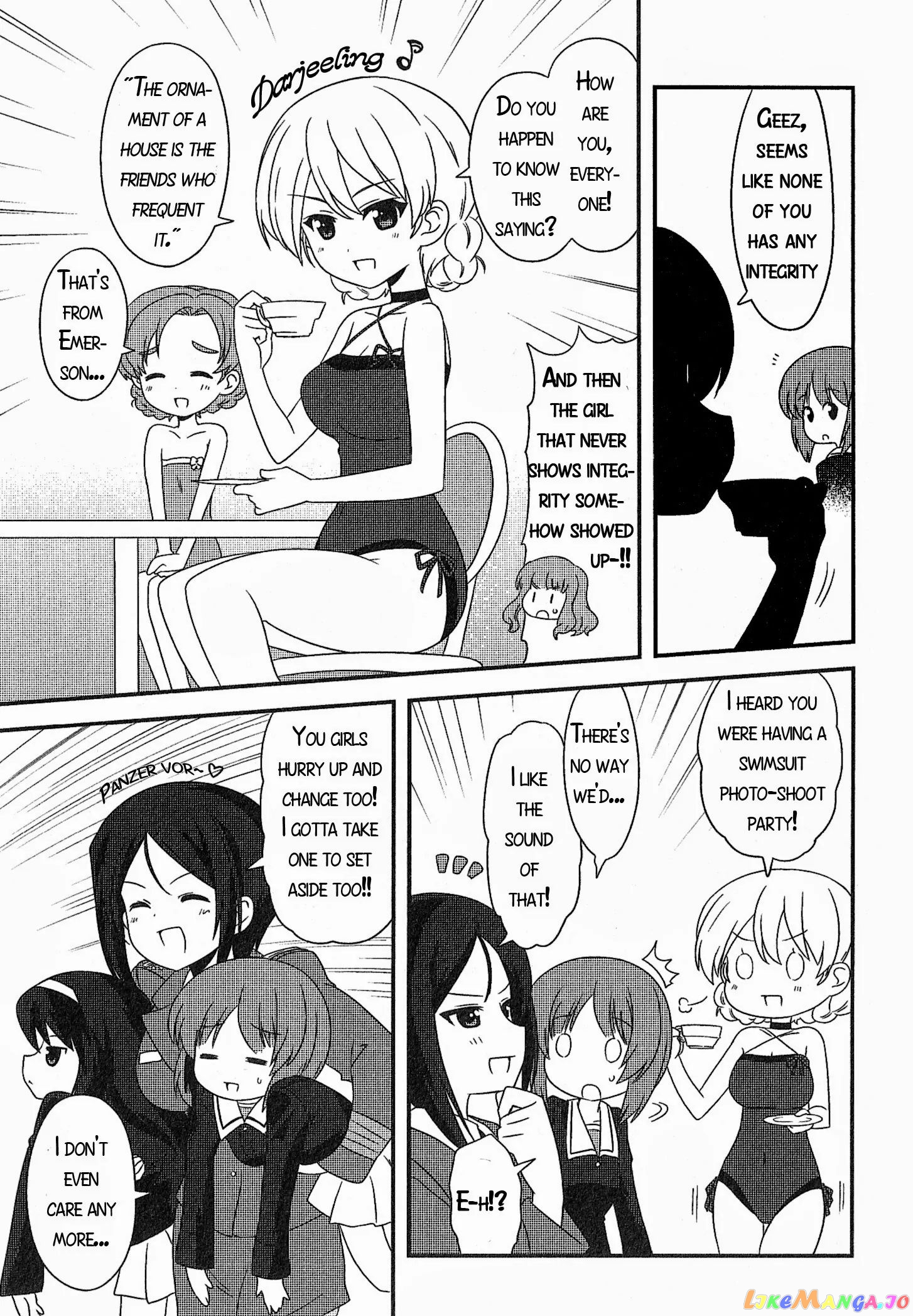 Girls Und Panzer Motto Love Love Sakusen Desu! chapter 19.2 - page 7