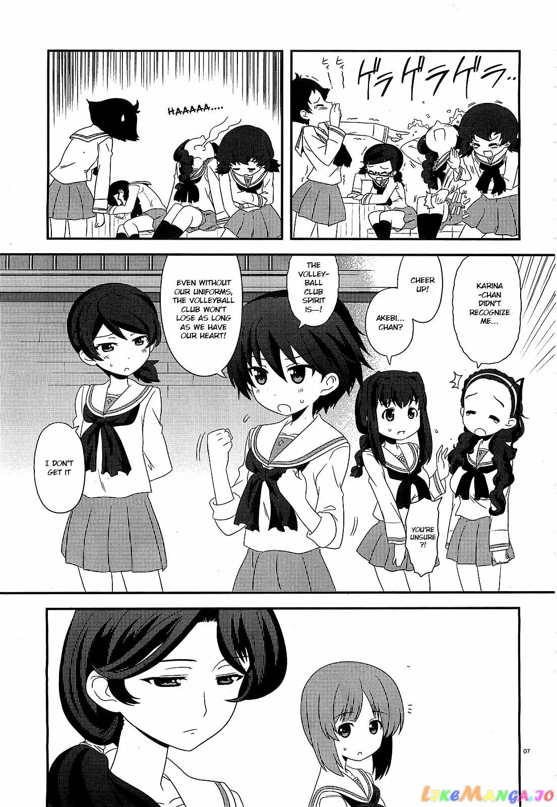 Girls Und Panzer Motto Love Love Sakusen Desu! chapter 6 - page 7