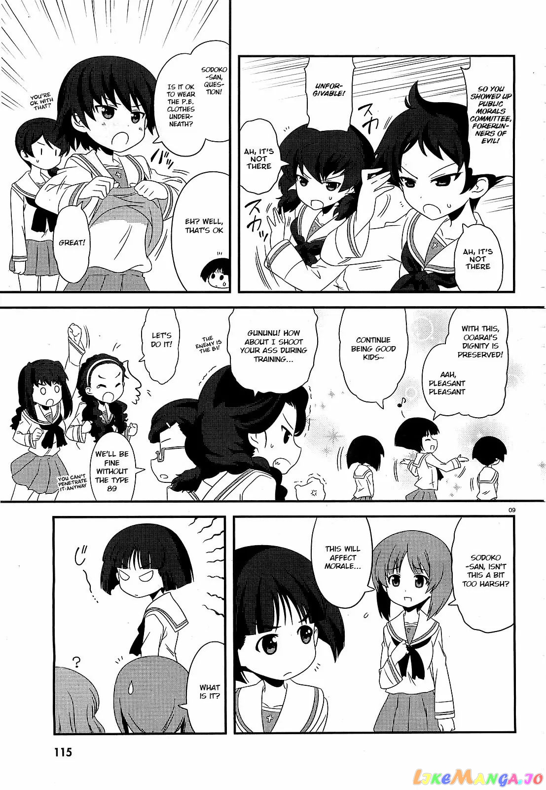 Girls Und Panzer Motto Love Love Sakusen Desu! chapter 6 - page 9