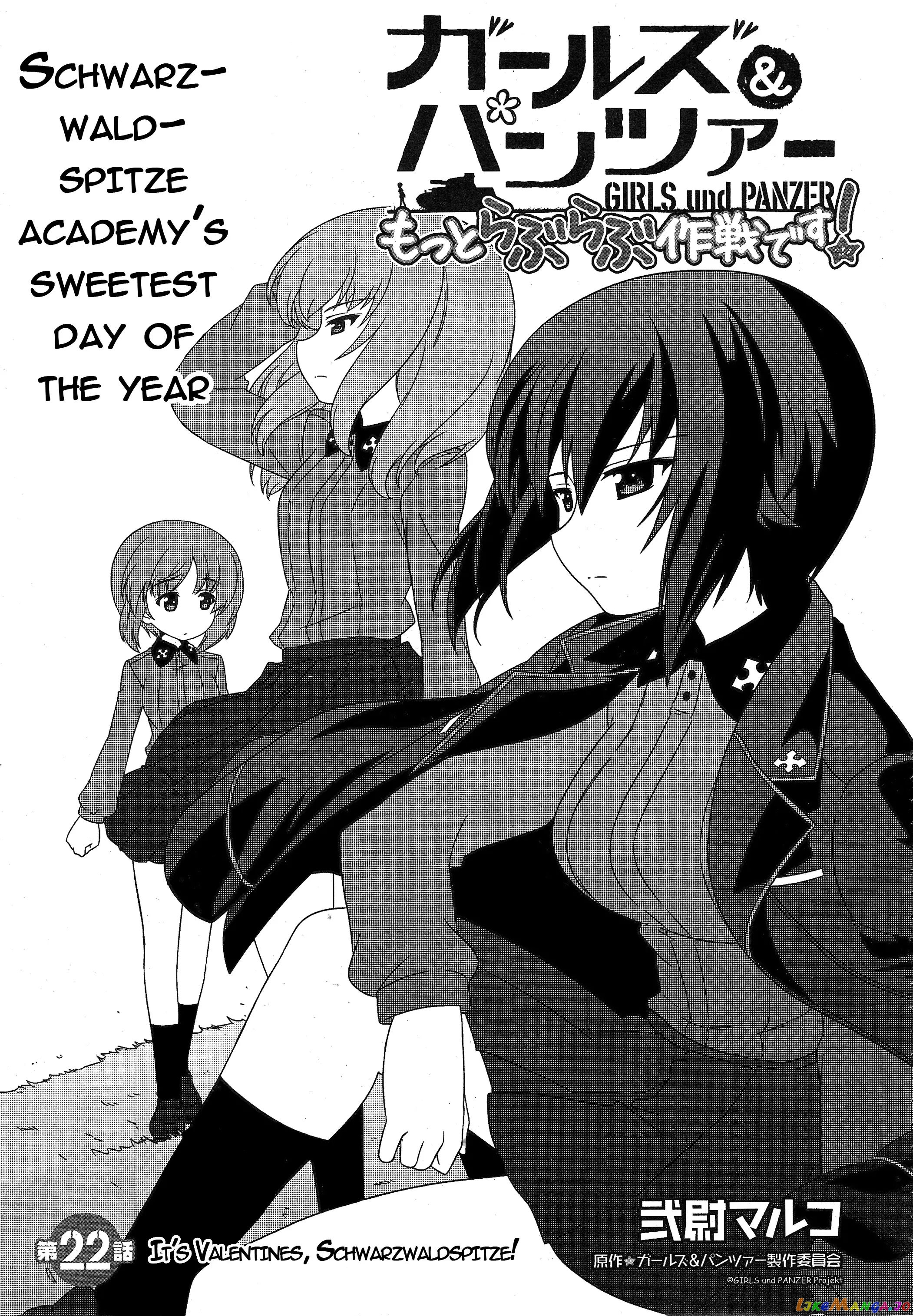 Girls Und Panzer Motto Love Love Sakusen Desu! chapter 22 - page 1