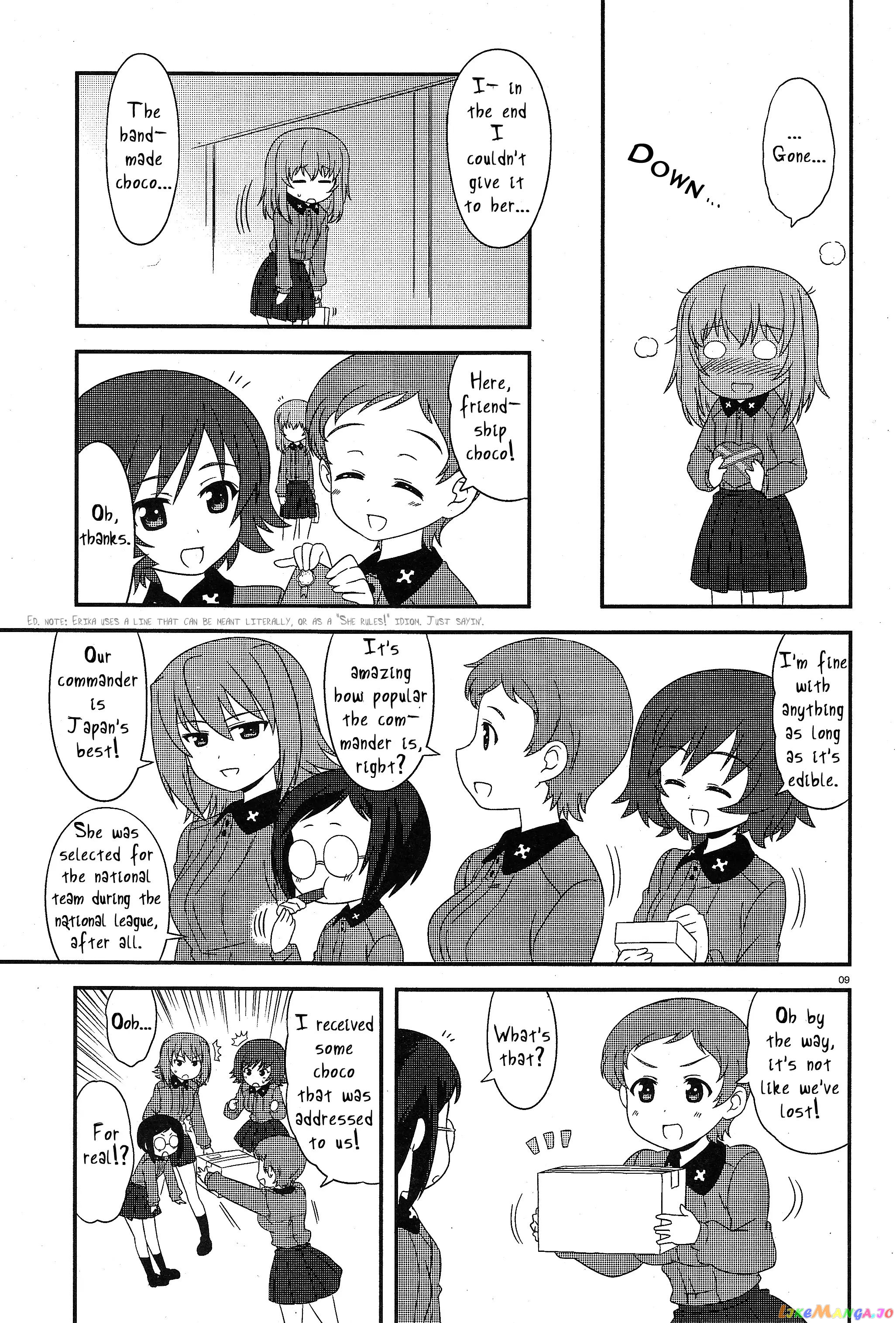 Girls Und Panzer Motto Love Love Sakusen Desu! chapter 22 - page 9