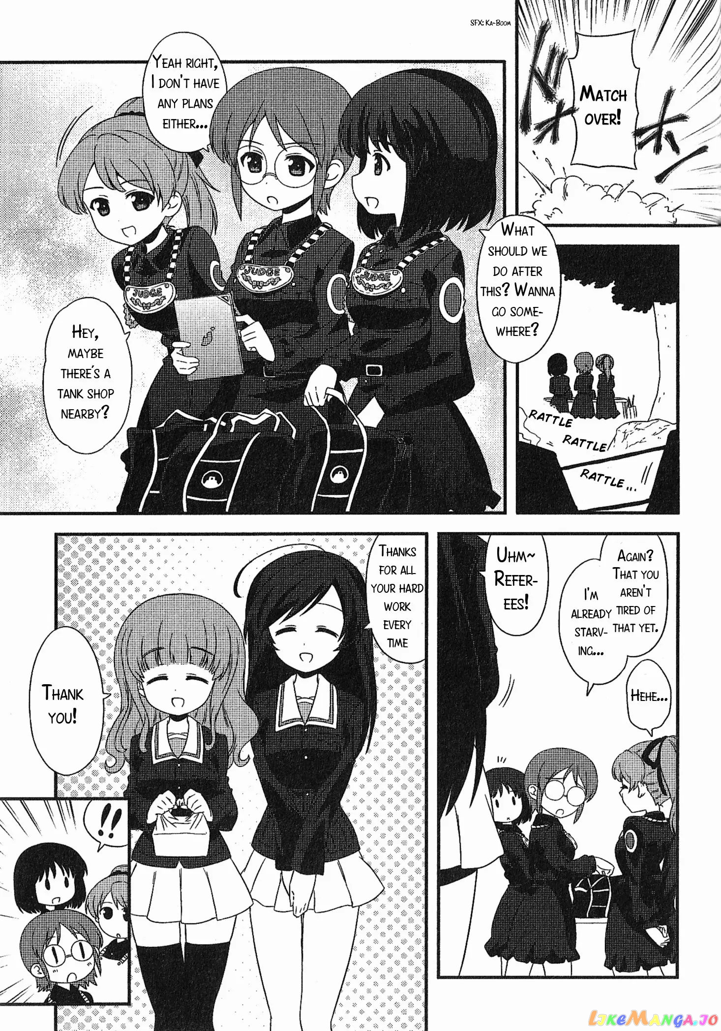 Girls Und Panzer Motto Love Love Sakusen Desu! chapter 19.3 - page 1