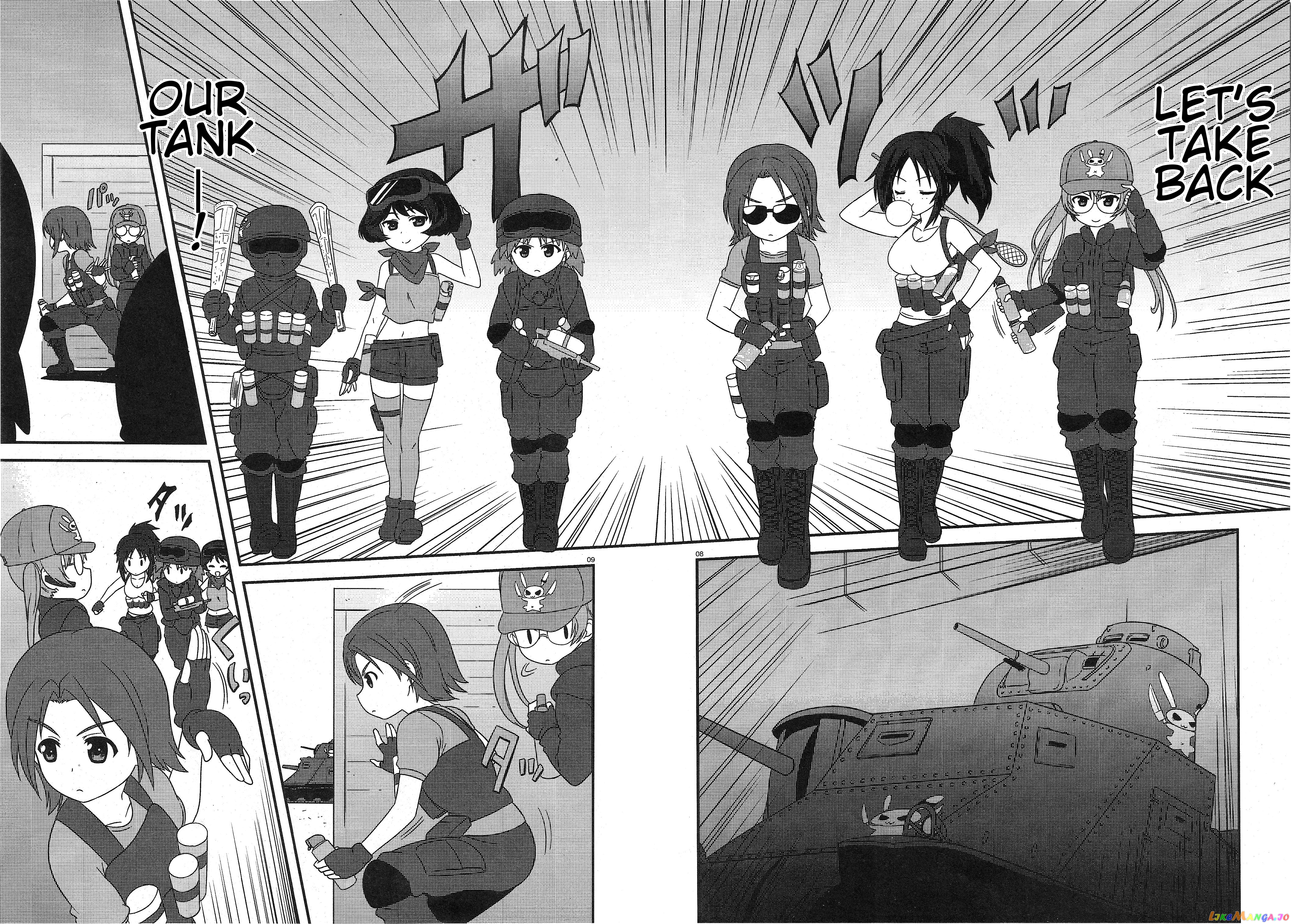 Girls Und Panzer Motto Love Love Sakusen Desu! chapter 25 - page 8