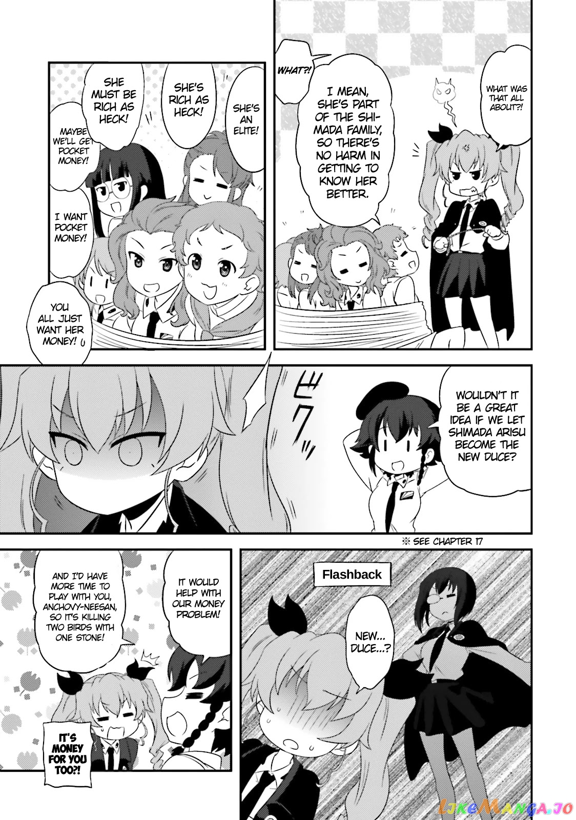Girls Und Panzer Motto Love Love Sakusen Desu! chapter 56 - page 9