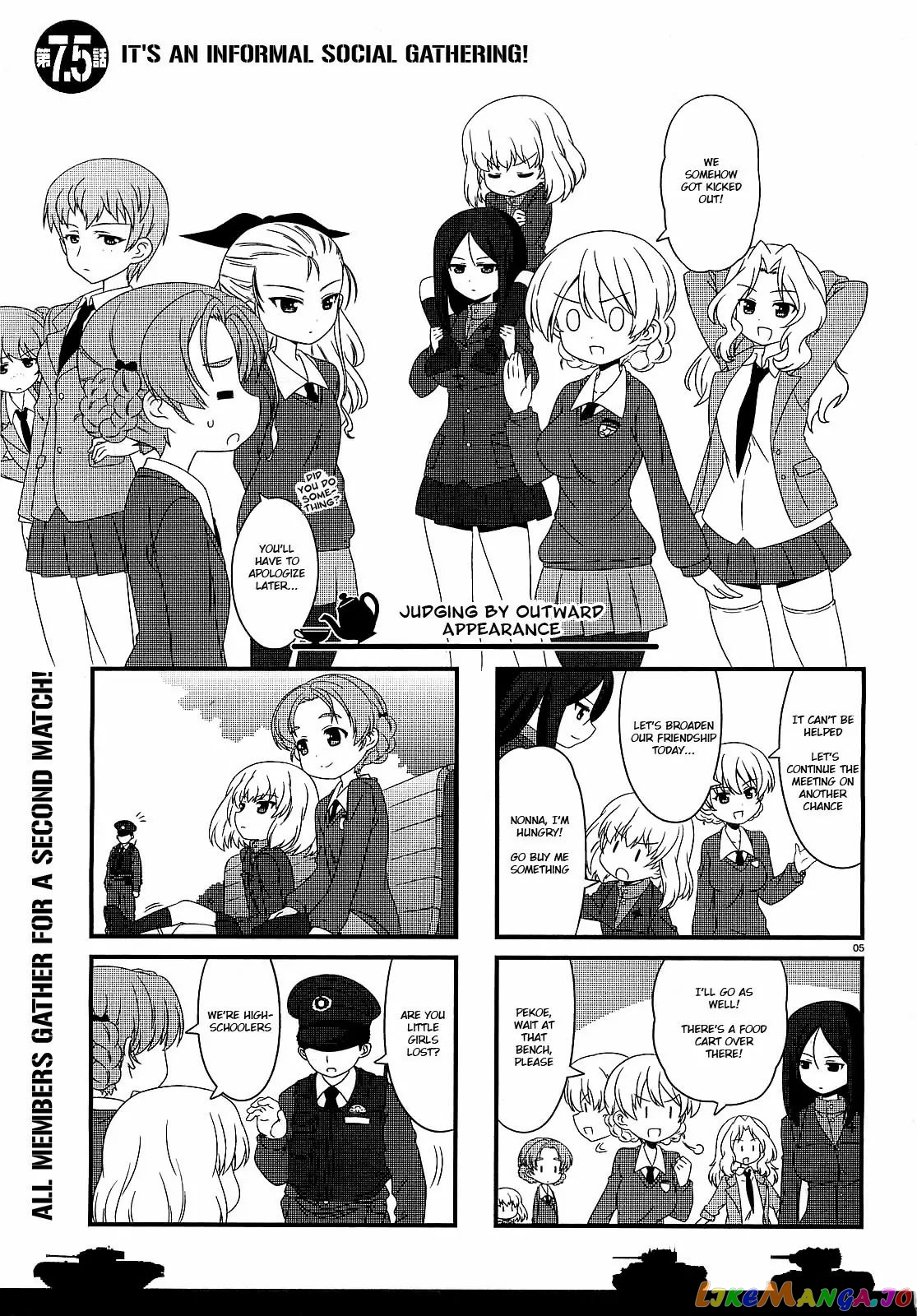Girls Und Panzer Motto Love Love Sakusen Desu! chapter 7 - page 5