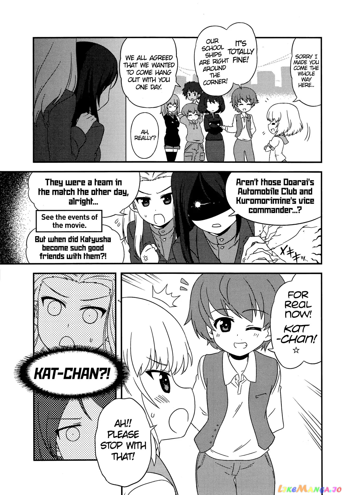 Girls Und Panzer Motto Love Love Sakusen Desu! chapter 37 - page 7