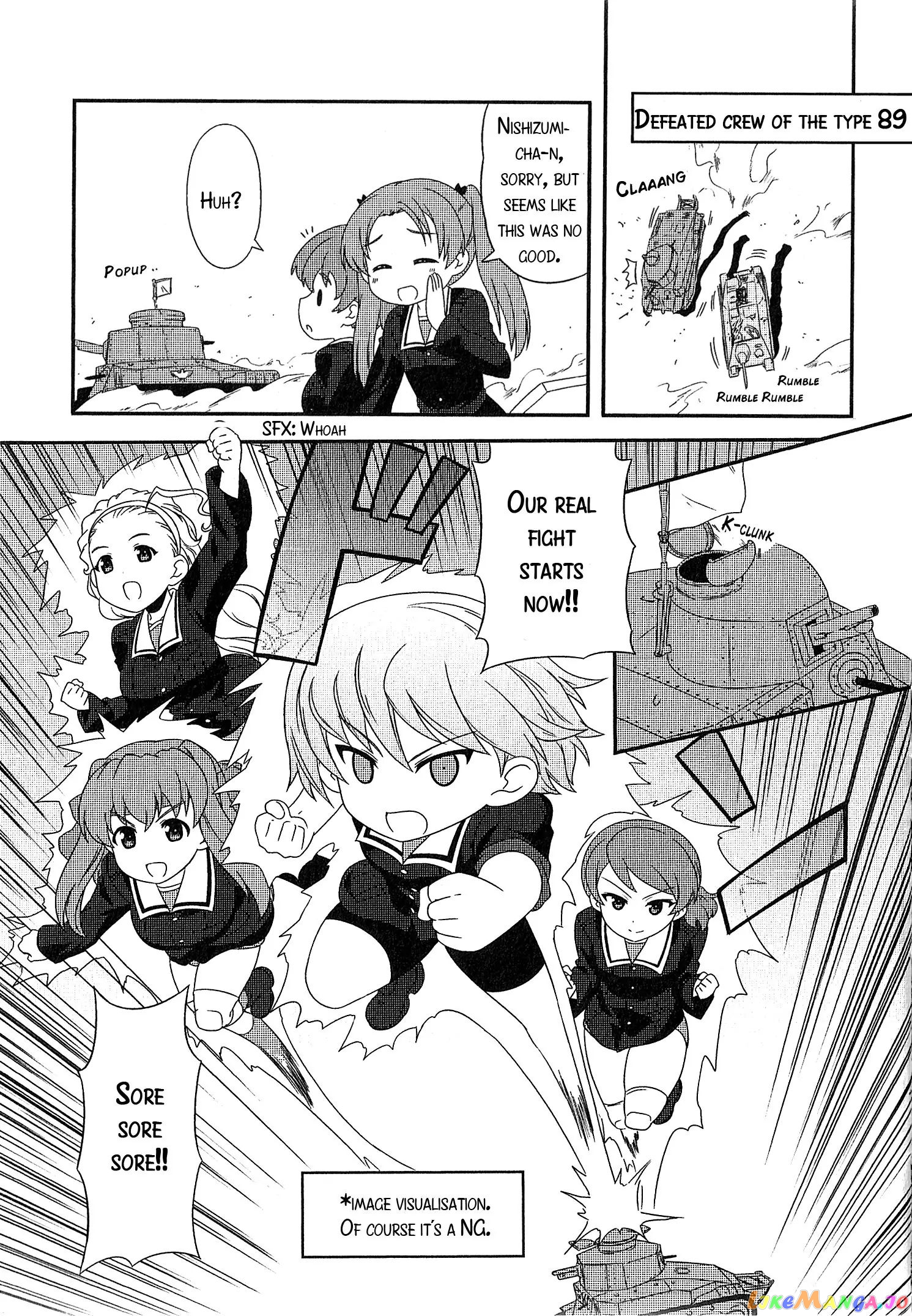 Girls Und Panzer Motto Love Love Sakusen Desu! chapter 27.4 - page 7