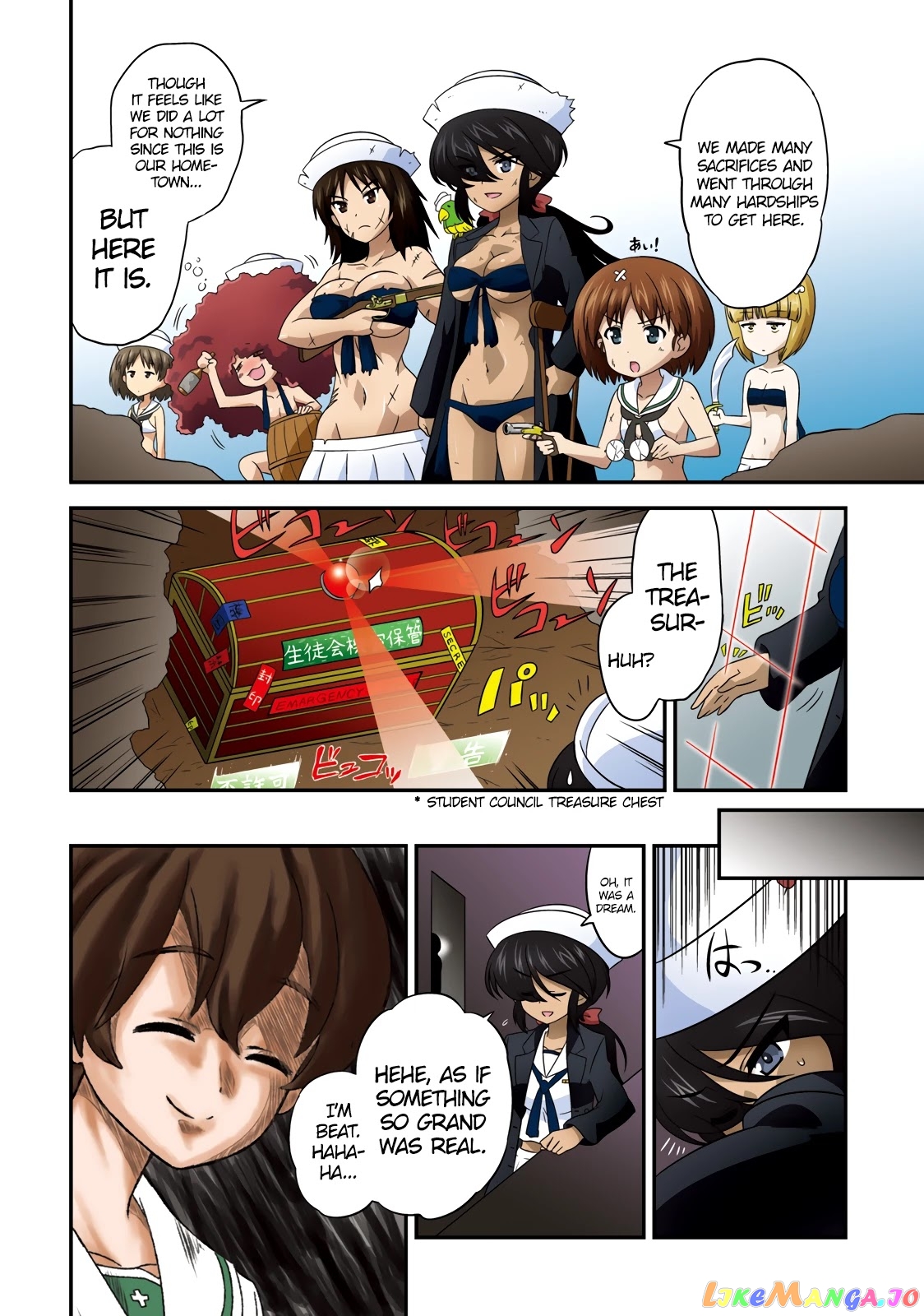 Girls Und Panzer Motto Love Love Sakusen Desu! chapter 57 - page 4