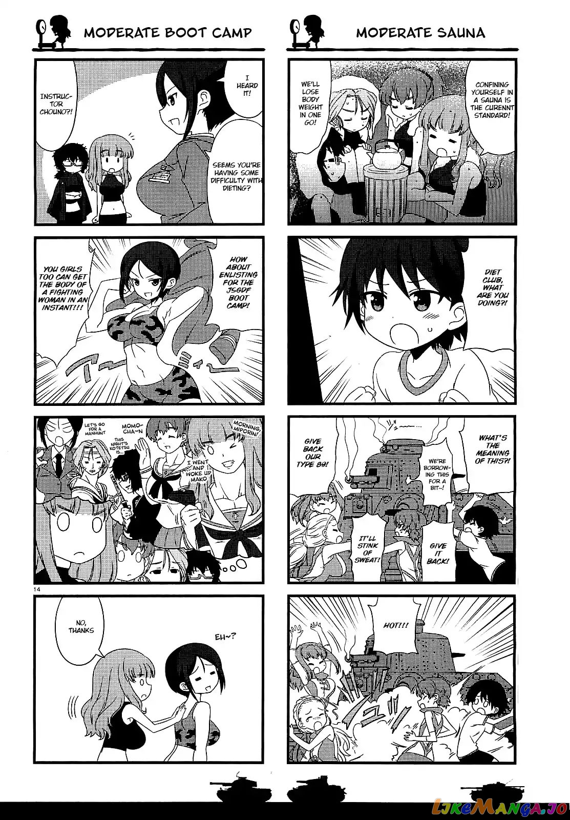 Girls Und Panzer Motto Love Love Sakusen Desu! chapter 8 - page 4