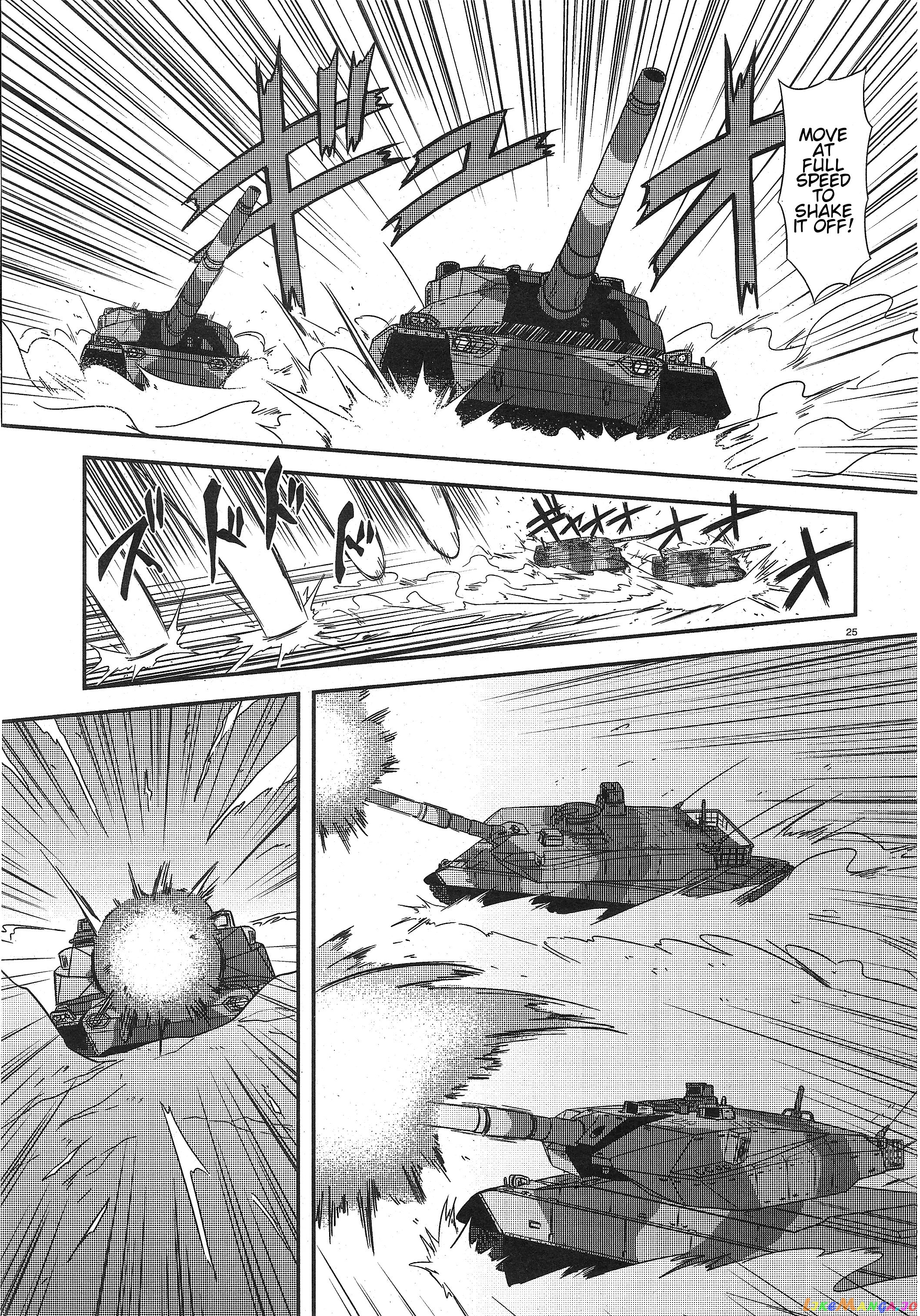 Girls Und Panzer Motto Love Love Sakusen Desu! chapter 24 - page 22