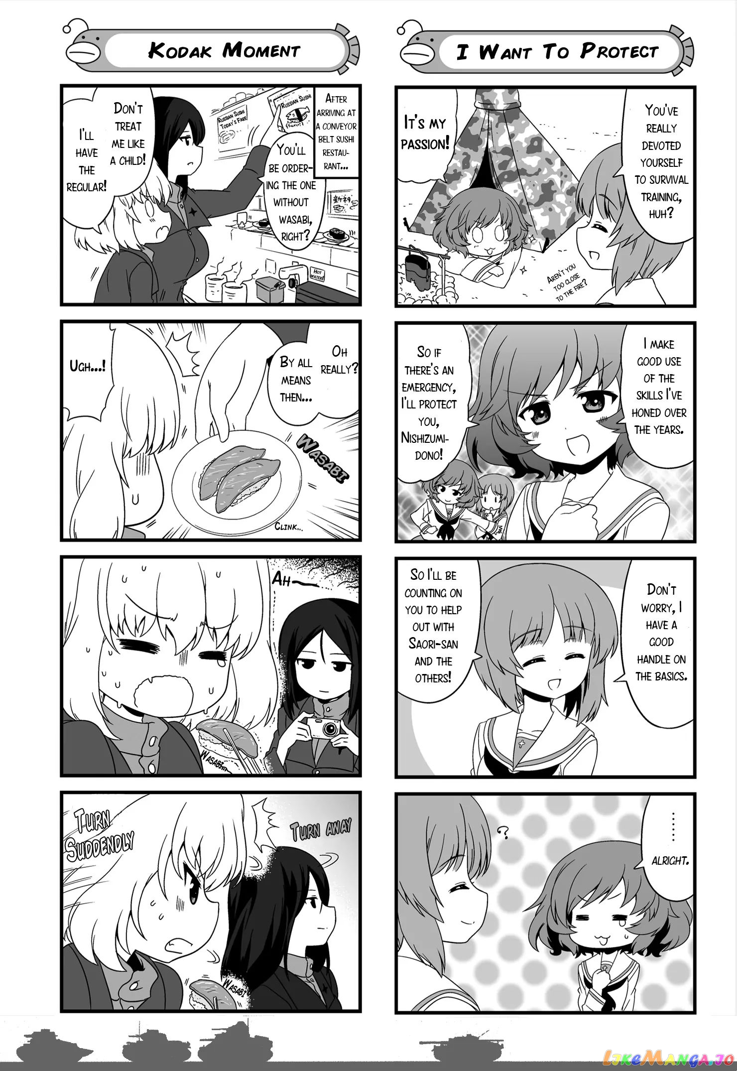 Girls Und Panzer Motto Love Love Sakusen Desu! chapter 27.1 - page 5