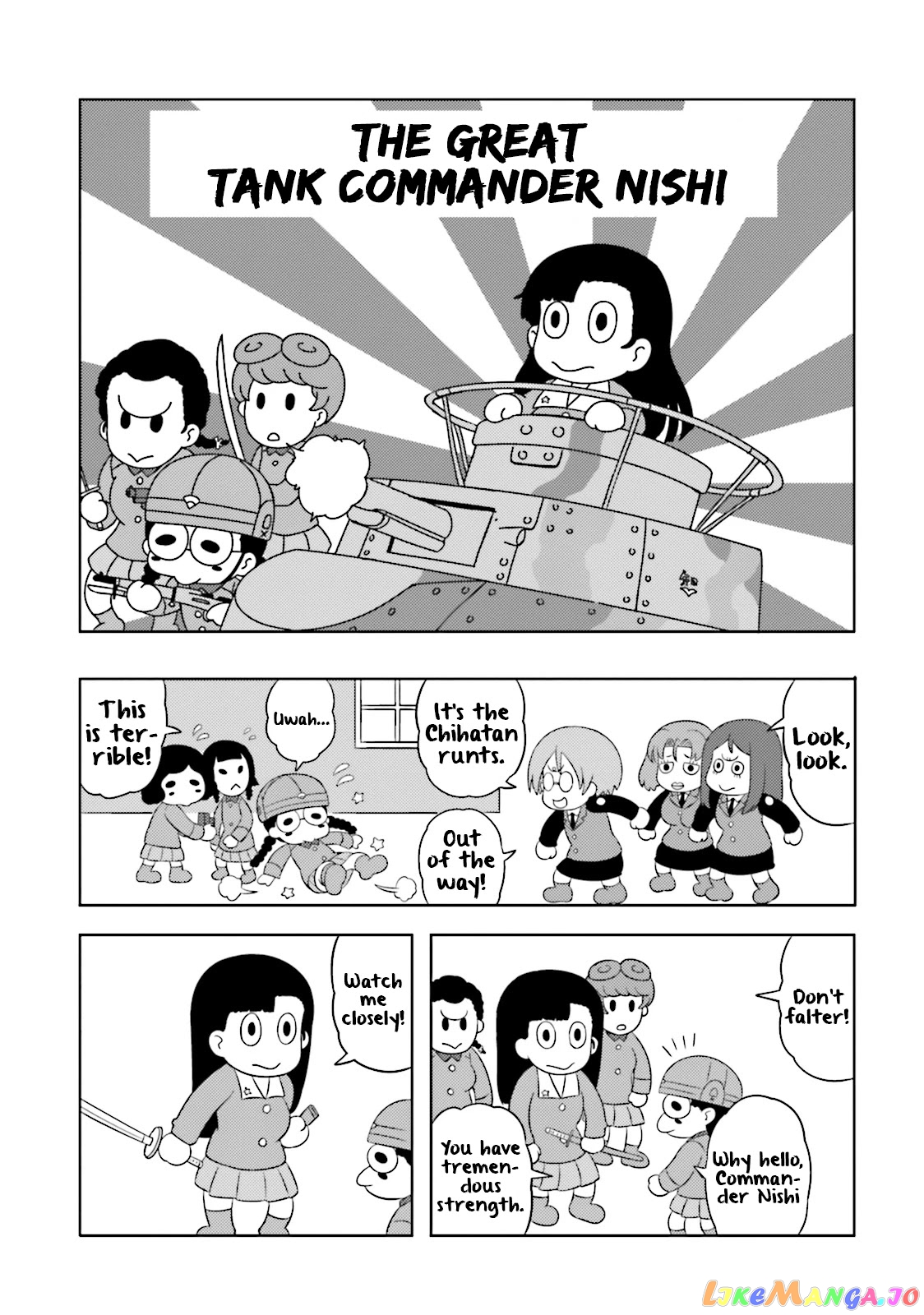 Girls Und Panzer Motto Love Love Sakusen Desu! chapter 58 - page 1