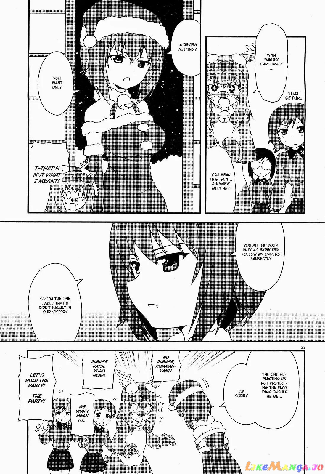 Girls Und Panzer Motto Love Love Sakusen Desu! chapter 9 - page 9