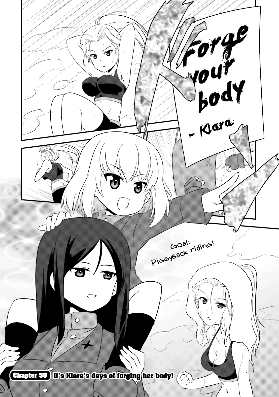 Girls Und Panzer Motto Love Love Sakusen Desu! chapter 59 - page 2