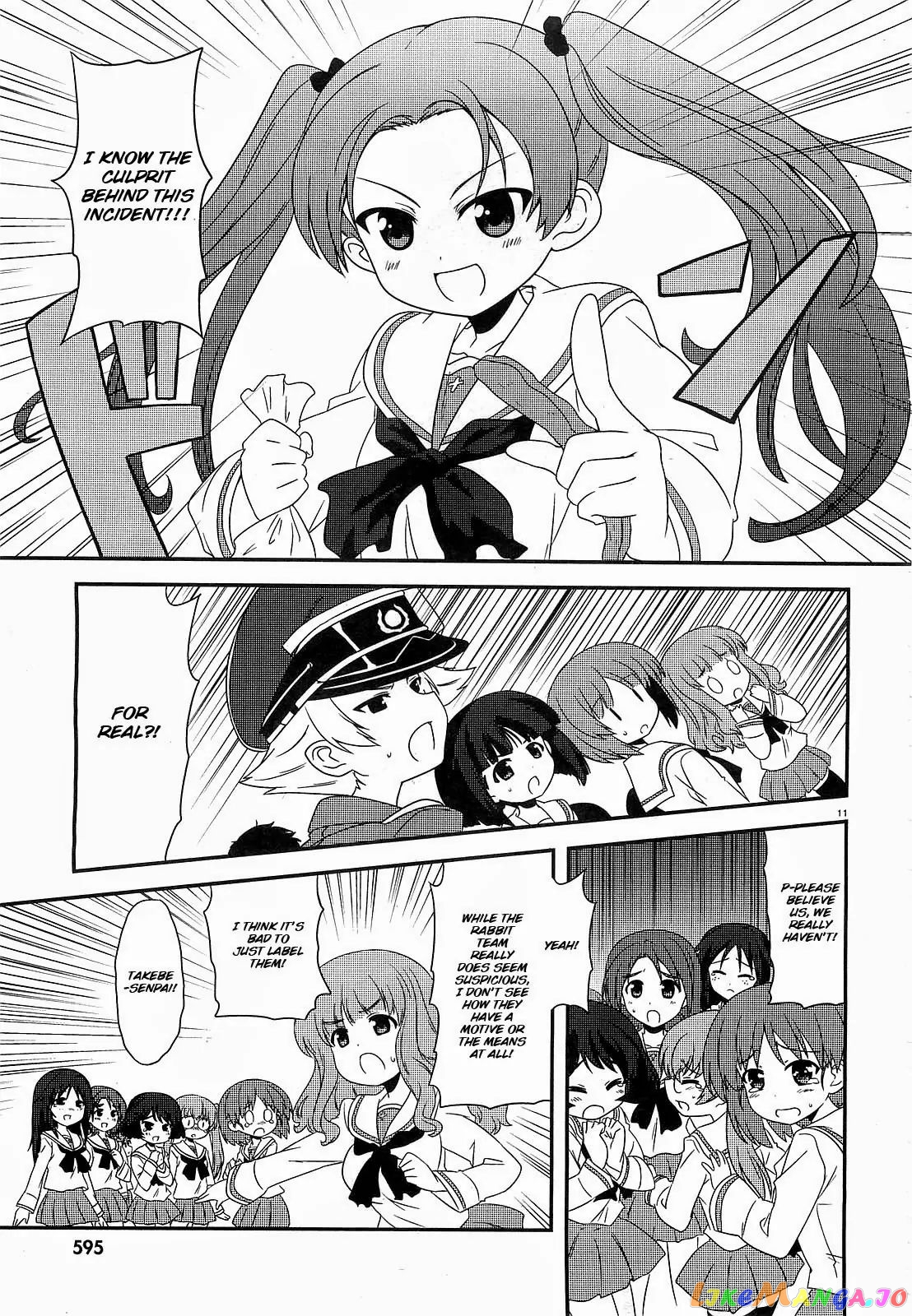 Girls Und Panzer Motto Love Love Sakusen Desu! chapter 10 - page 11