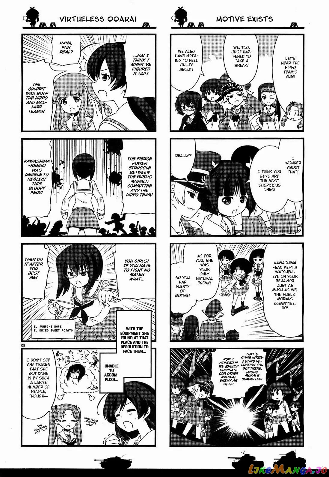 Girls Und Panzer Motto Love Love Sakusen Desu! chapter 10 - page 8