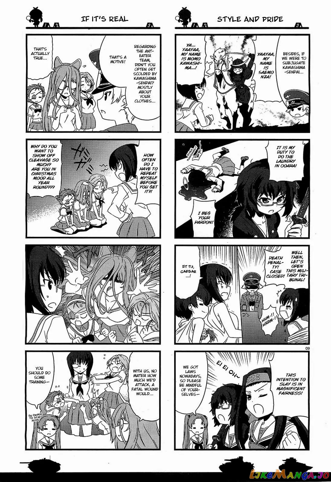 Girls Und Panzer Motto Love Love Sakusen Desu! chapter 10 - page 9
