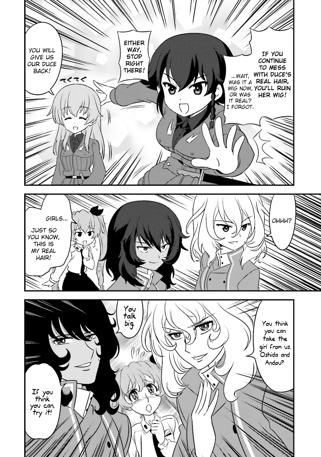 Girls Und Panzer Motto Love Love Sakusen Desu! chapter 60 - page 10