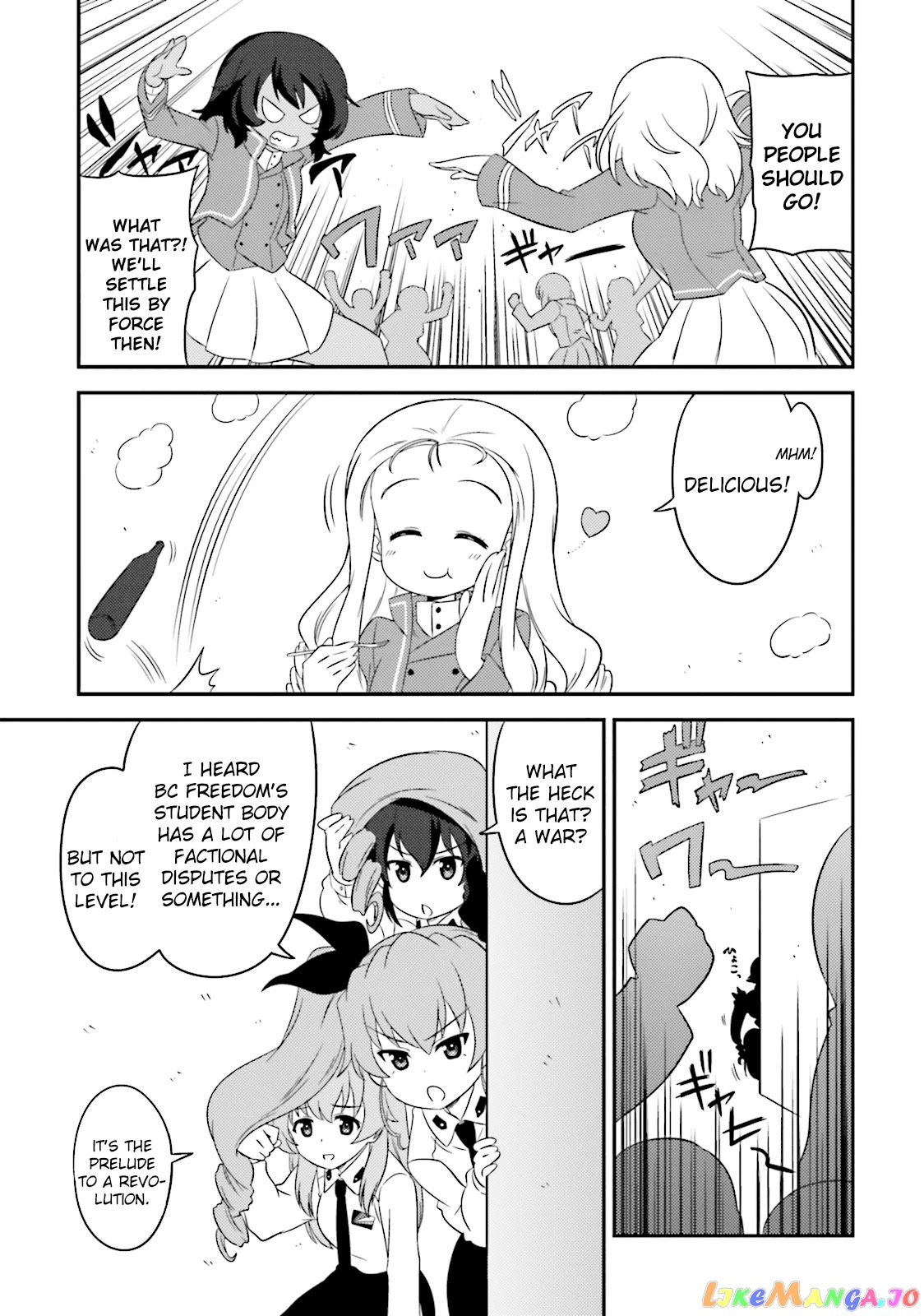 Girls Und Panzer Motto Love Love Sakusen Desu! chapter 60 - page 3