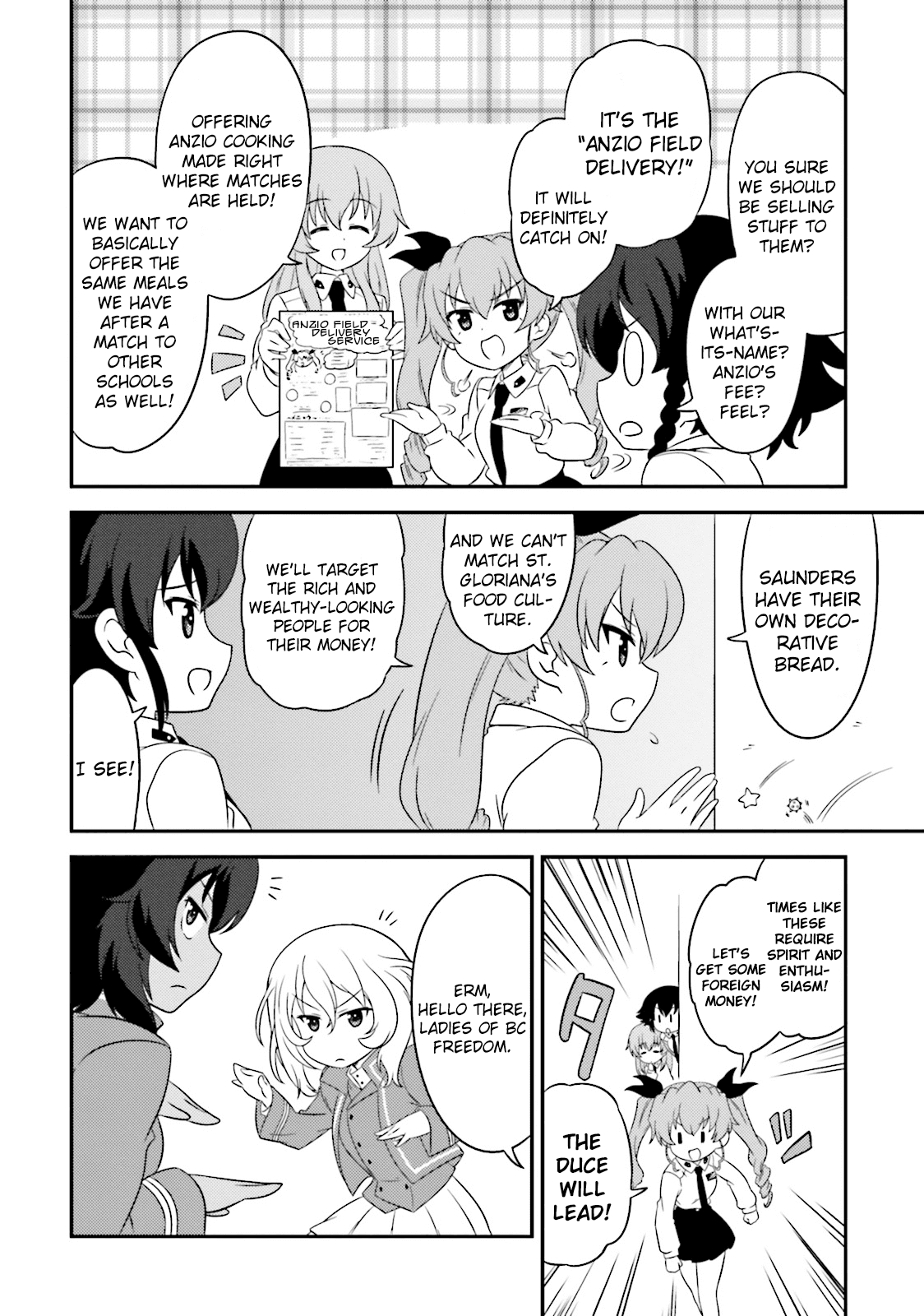 Girls Und Panzer Motto Love Love Sakusen Desu! chapter 60 - page 4