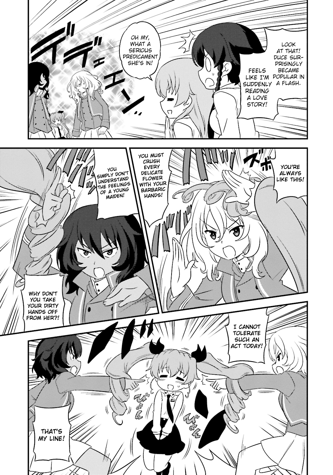 Girls Und Panzer Motto Love Love Sakusen Desu! chapter 60 - page 7