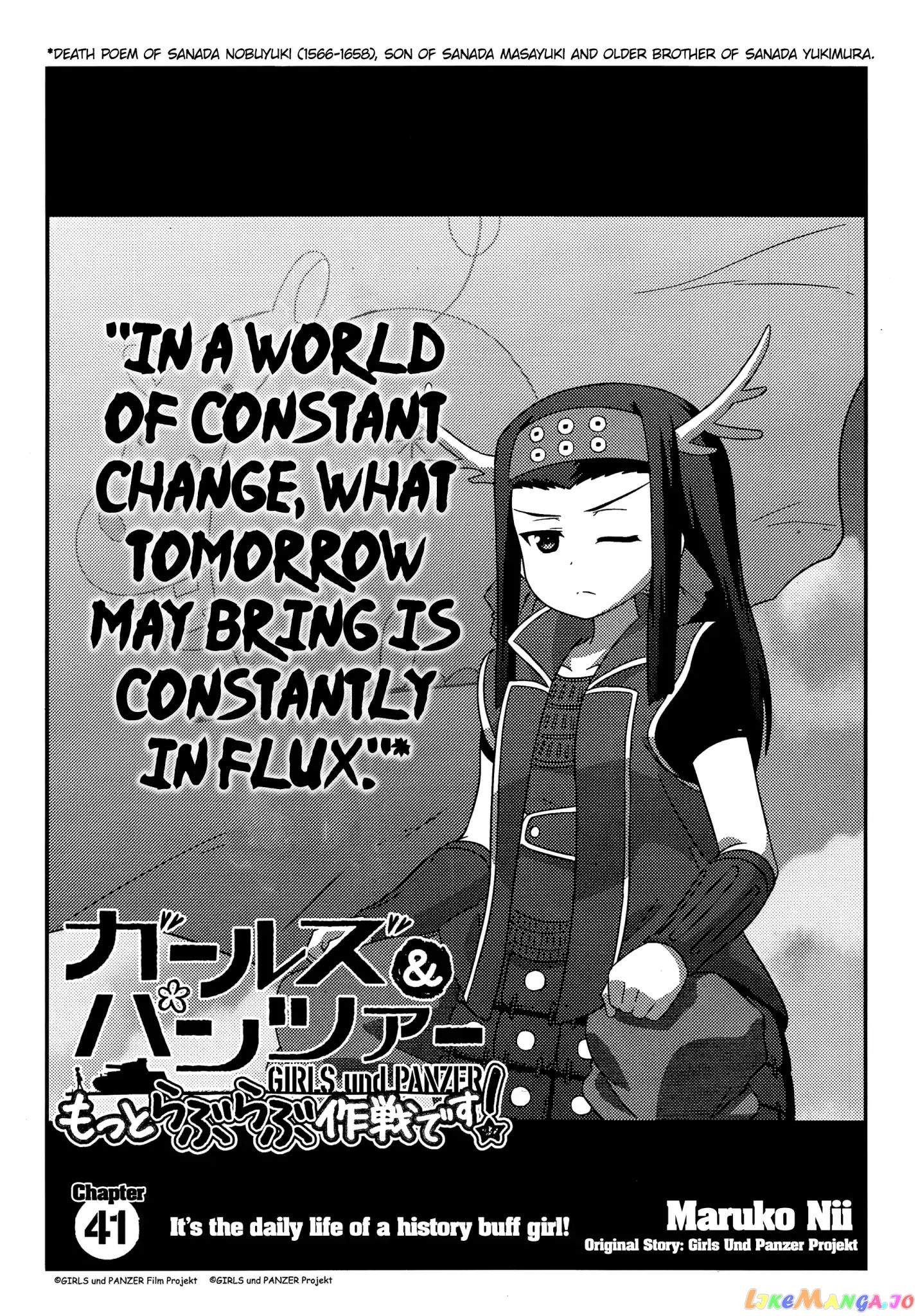 Girls Und Panzer Motto Love Love Sakusen Desu! chapter 41 - page 2