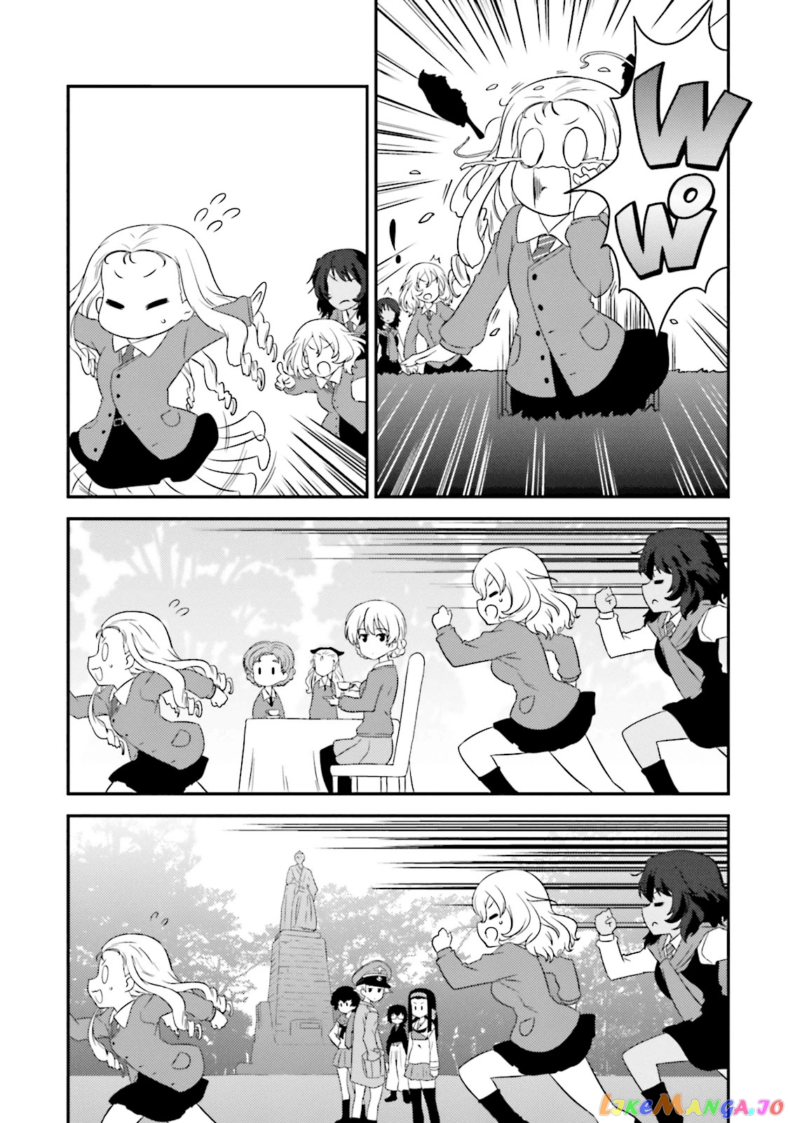 Girls Und Panzer Motto Love Love Sakusen Desu! chapter 61 - page 9