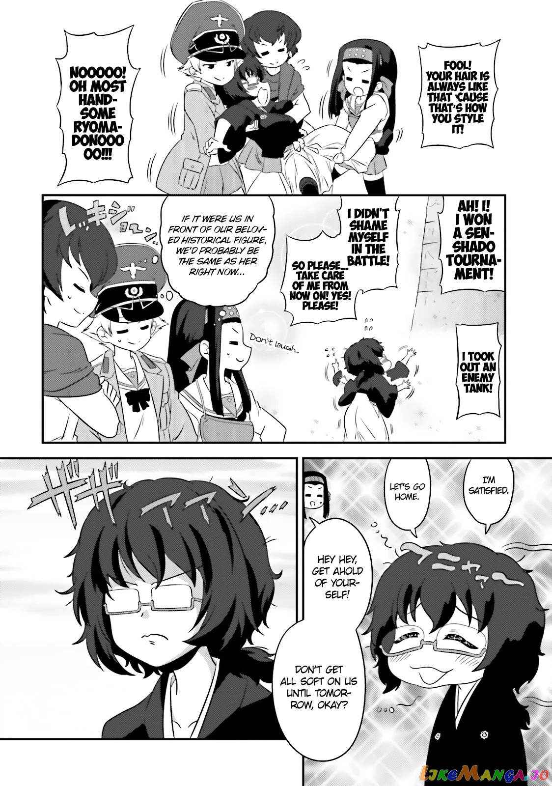 Girls Und Panzer Motto Love Love Sakusen Desu! chapter 62 - page 10