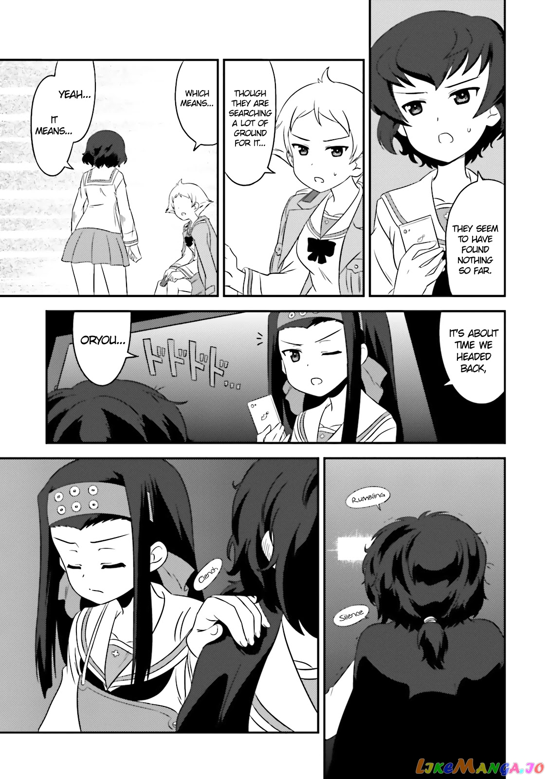 Girls Und Panzer Motto Love Love Sakusen Desu! chapter 62 - page 21
